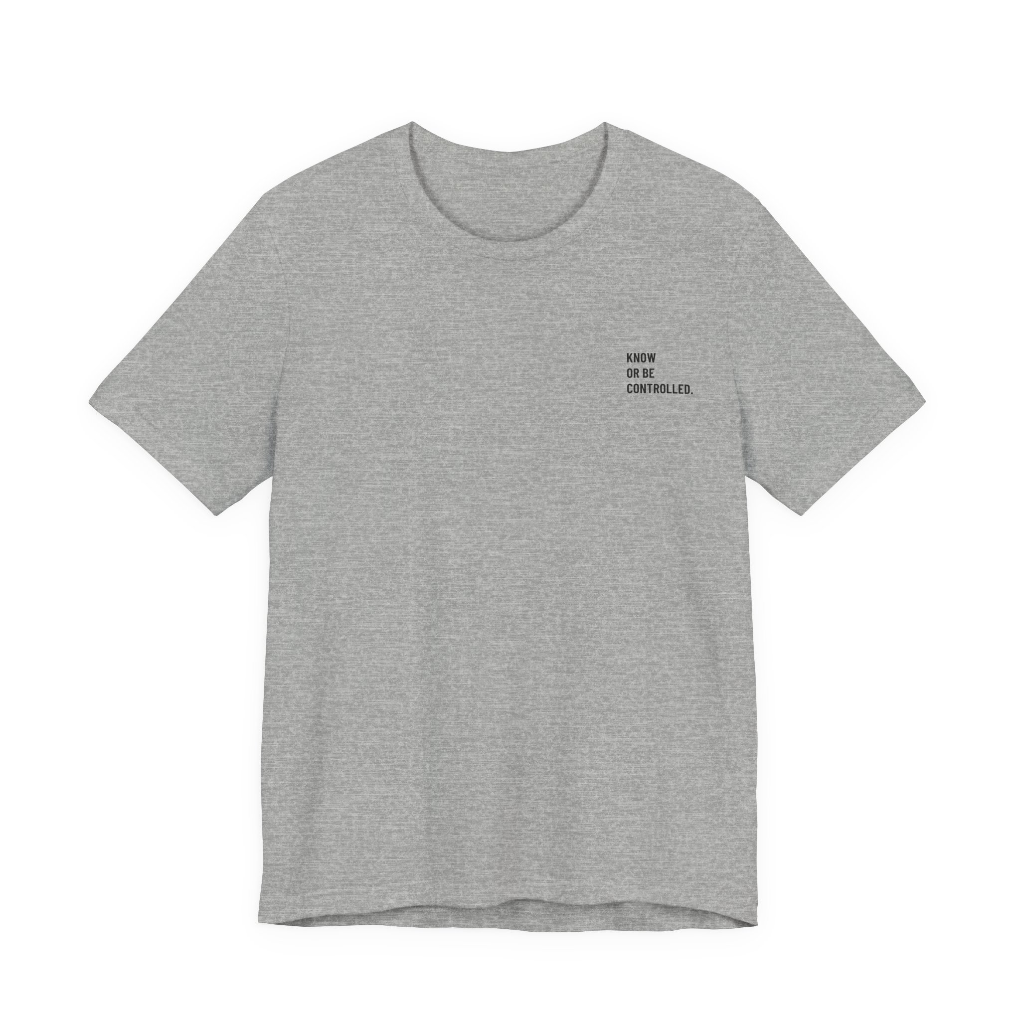 Minimalist Chest Script Tee — 'Kinda Out Of Control' Casual Graphic T‑Shirt - Image 38