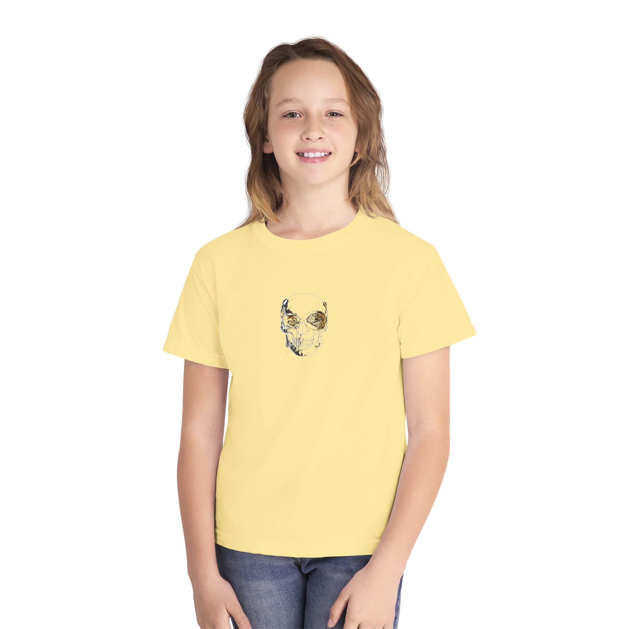 TEST GRAND MERE Youth Tee — 'Know Who You Are' Skull Graphic - Image 4