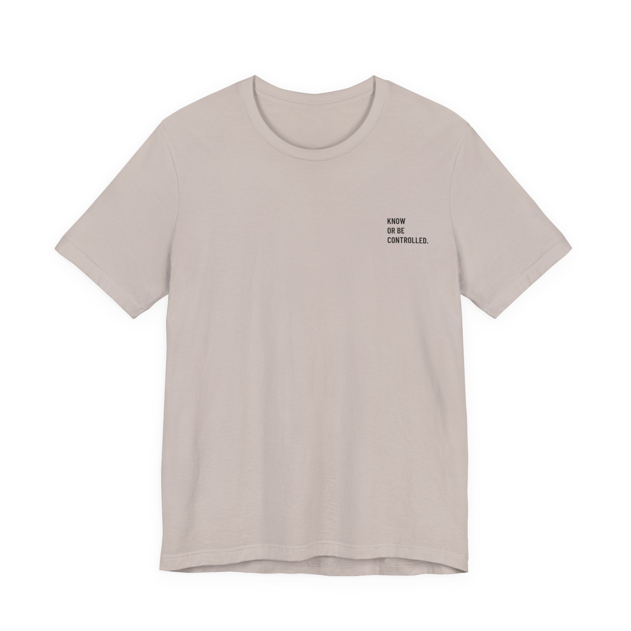 Minimalist Chest Script Tee — 'Kinda Out Of Control' Casual Graphic T‑Shirt - Image 34