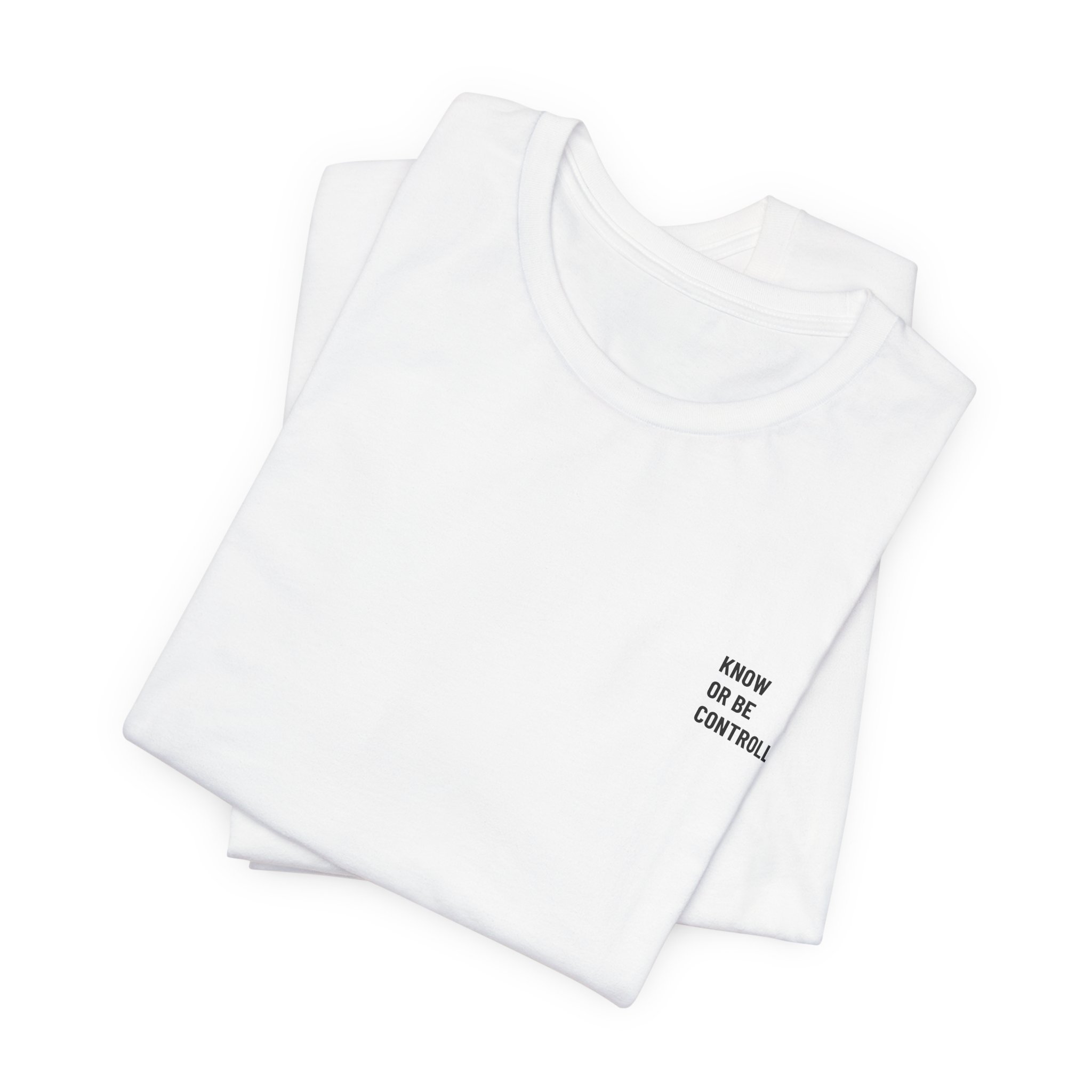 Minimalist Chest Script Tee — 'Kinda Out Of Control' Casual Graphic T‑Shirt - Image 8