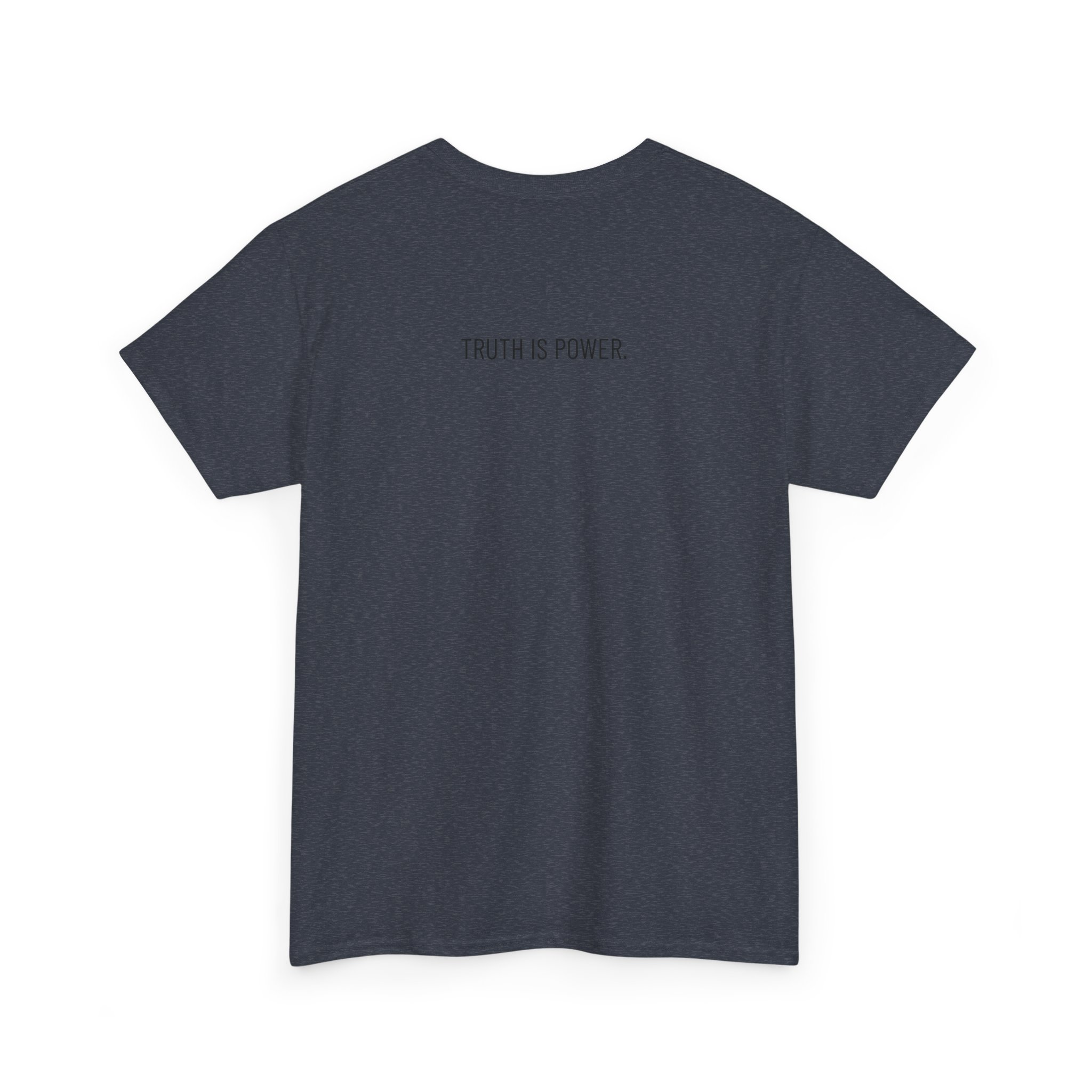 Skull Split Graphic Tee – “Truth Is Power” Statement T-Shirt - Image 53
