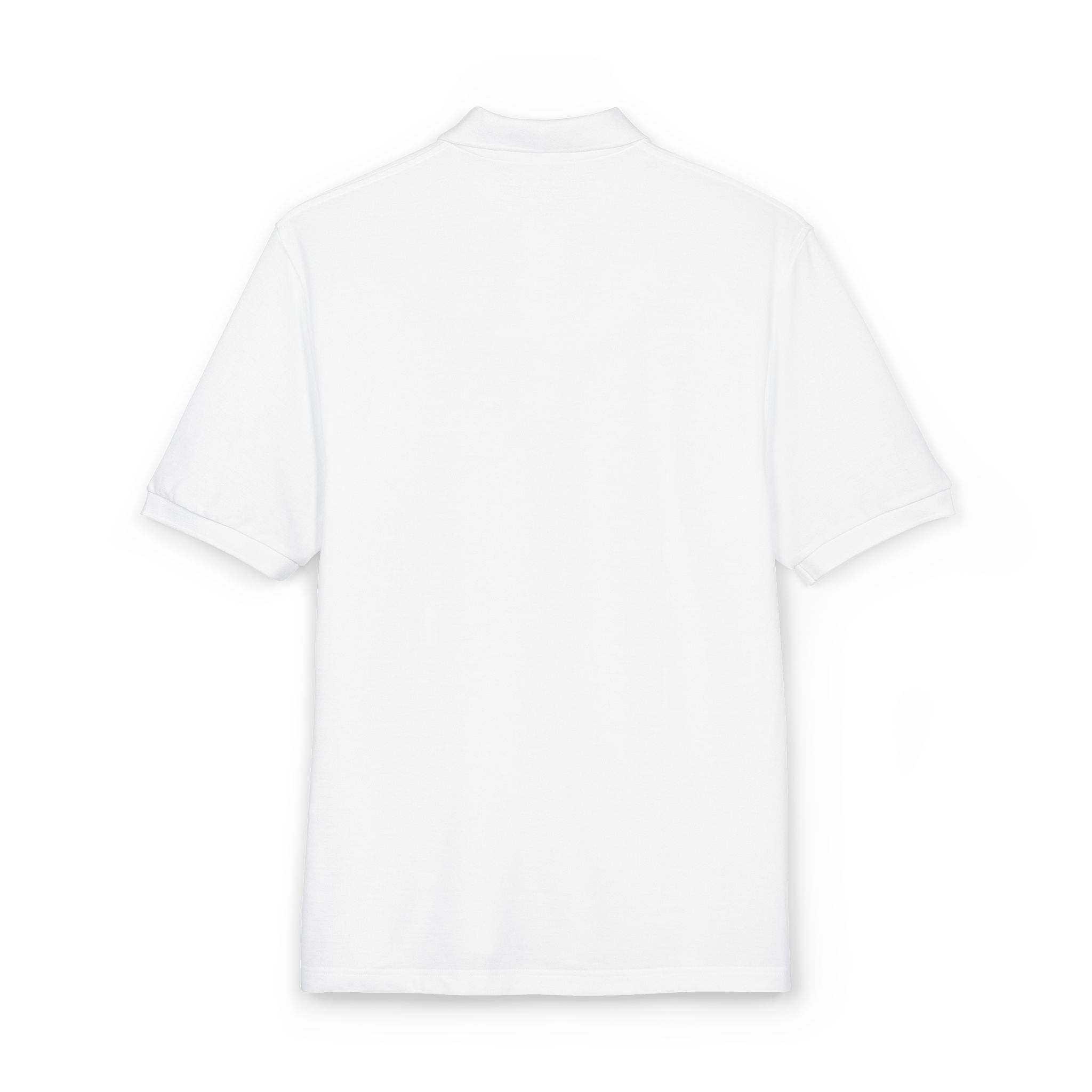 Minimalist Embroidered Polo Shirt - 'YANK' Chest Logo - Image 4