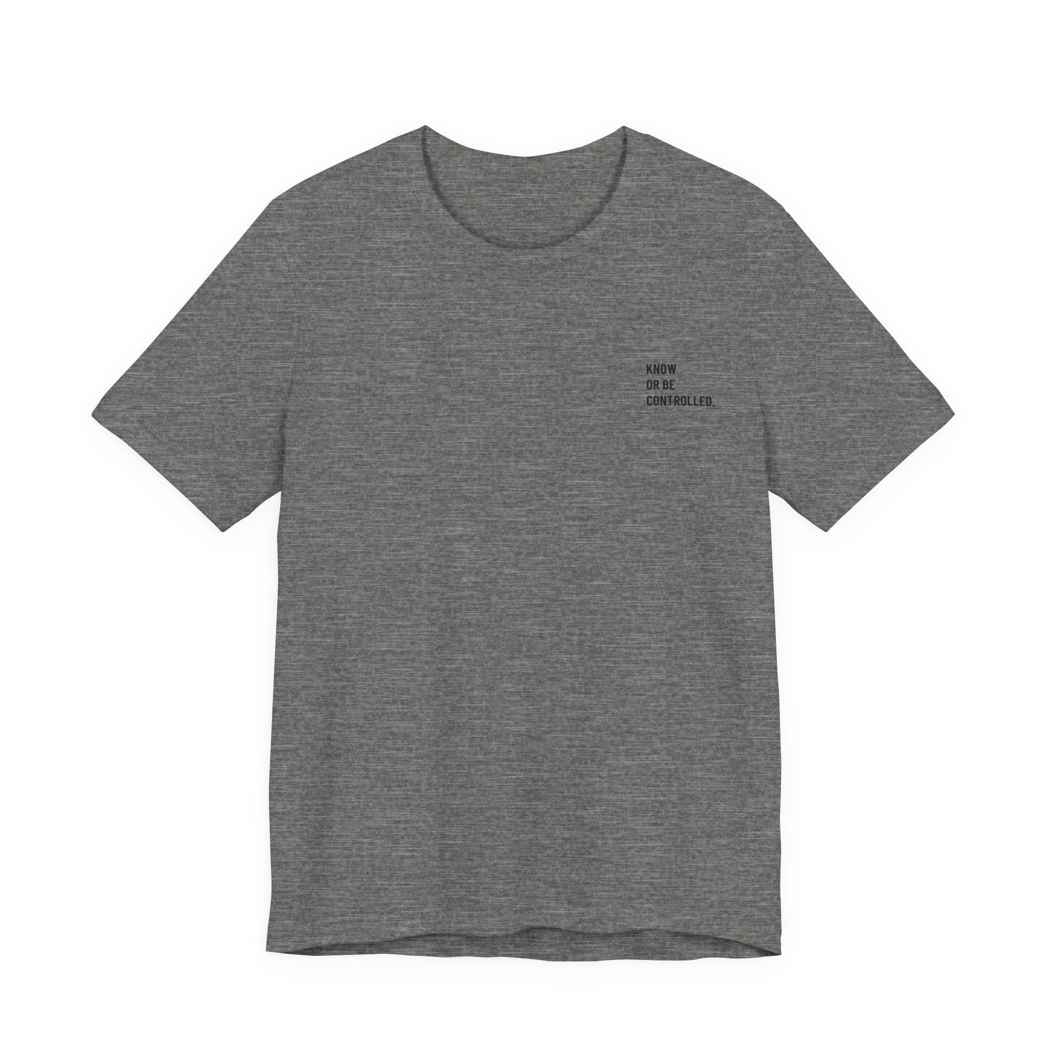 Minimalist Chest Script Tee — 'Kinda Out Of Control' Casual Graphic T‑Shirt - Image 18