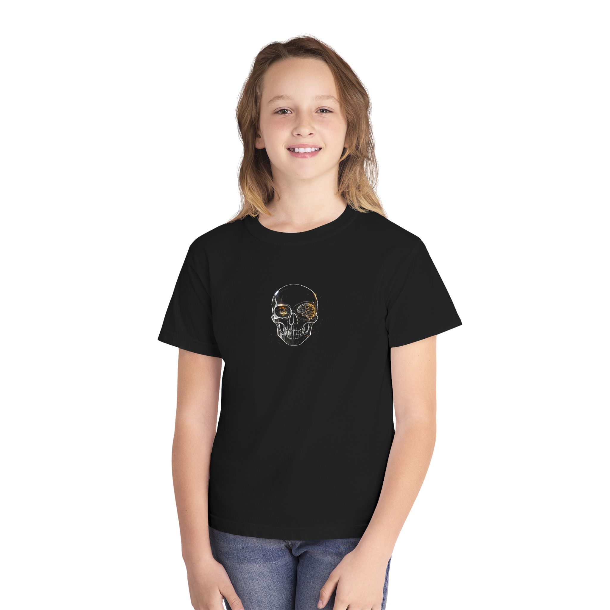 TEST GRAND MERE Youth Tee — 'Know Who You Are' Skull Graphic - Image 24
