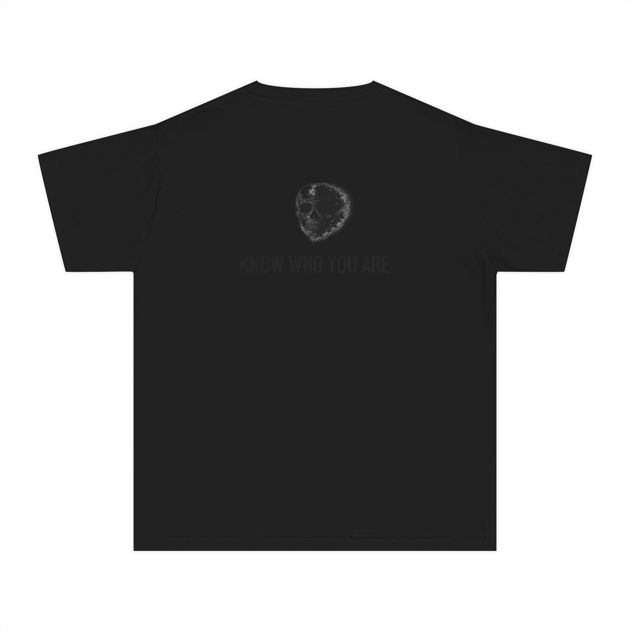 TEST GRAND MERE Youth Tee — 'Know Who You Are' Skull Graphic - Image 23