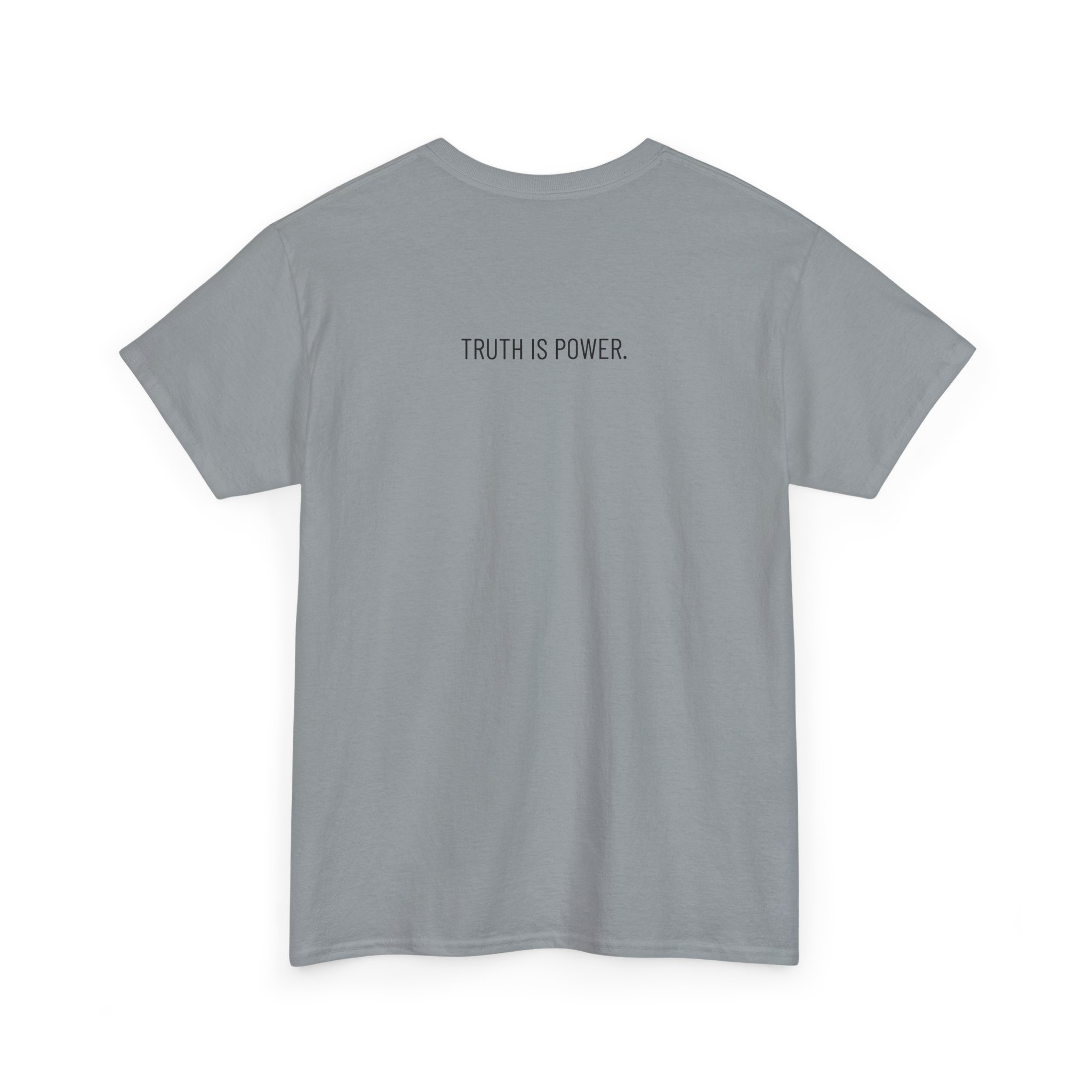 Skull Split Graphic Tee – “Truth Is Power” Statement T-Shirt - Image 33
