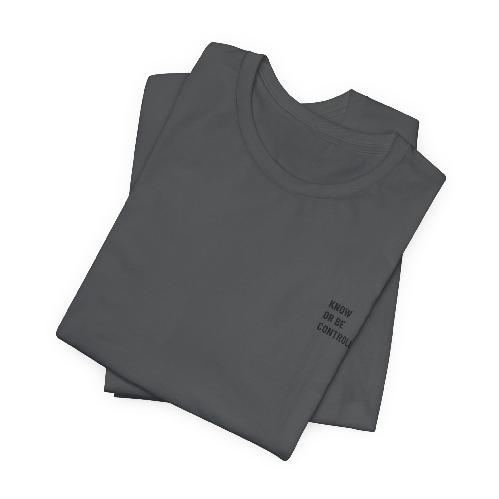 Minimalist Chest Script Tee — 'Kinda Out Of Control' Casual Graphic T‑Shirt - Image 48