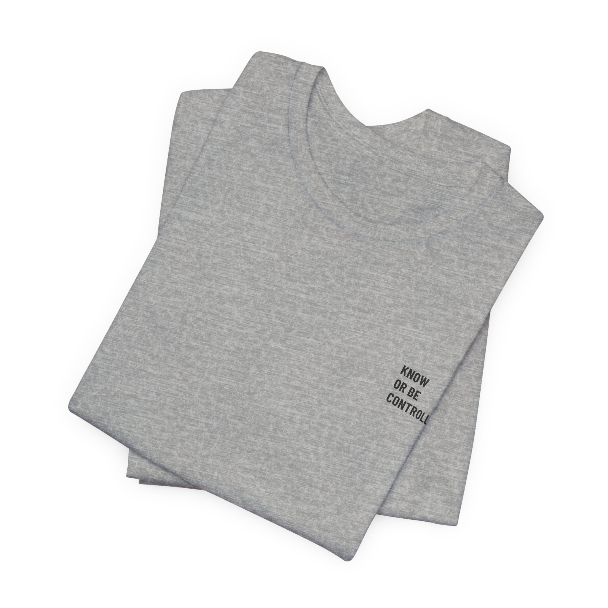 Minimalist Chest Script Tee — 'Kinda Out Of Control' Casual Graphic T‑Shirt - Image 40