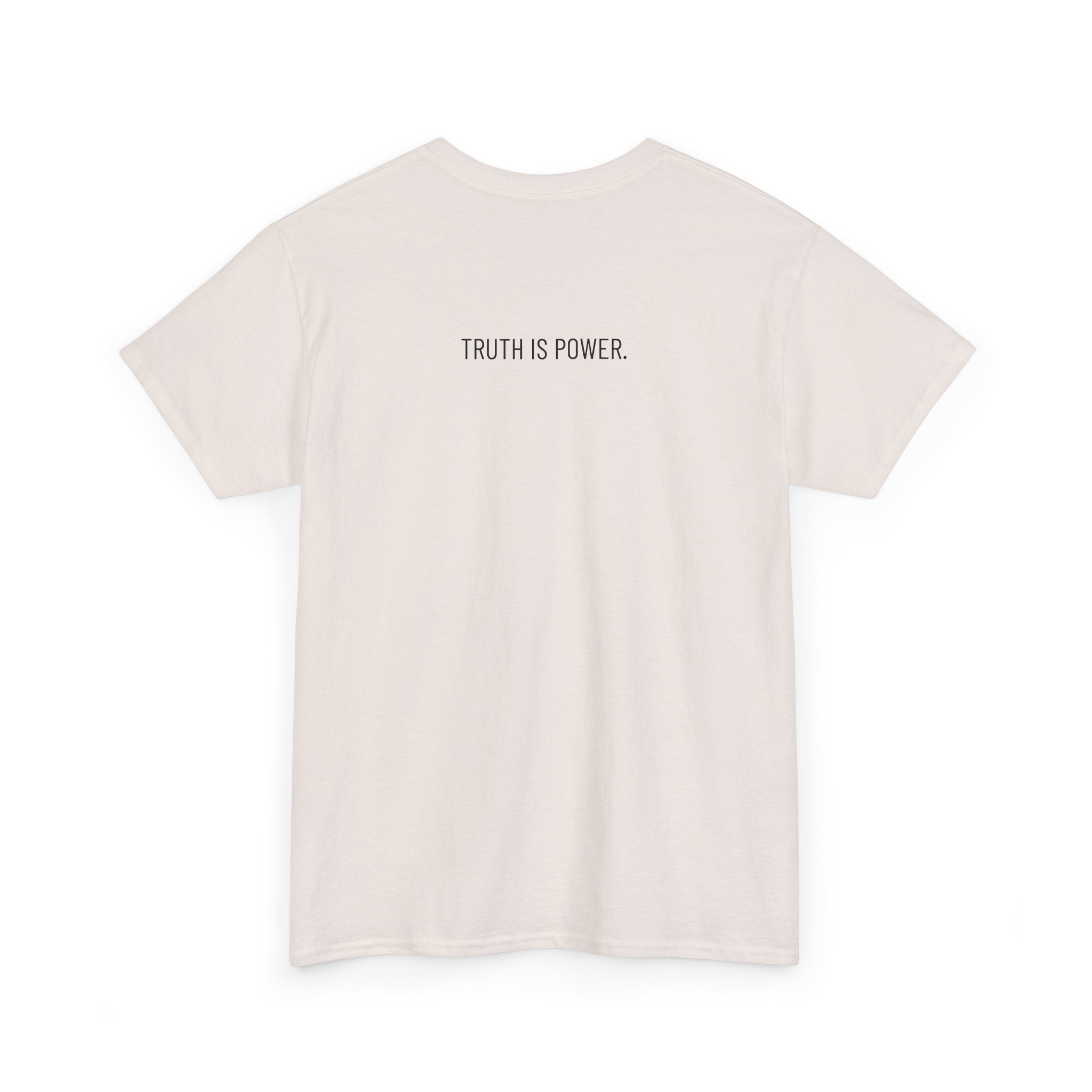 Skull Split Graphic Tee – “Truth Is Power” Statement T-Shirt - Image 21