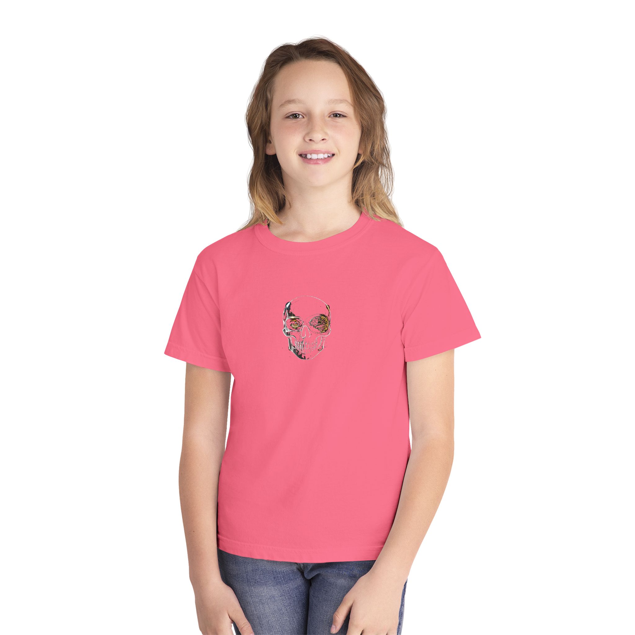 TEST GRAND MERE Youth Tee — 'Know Who You Are' Skull Graphic - Image 40