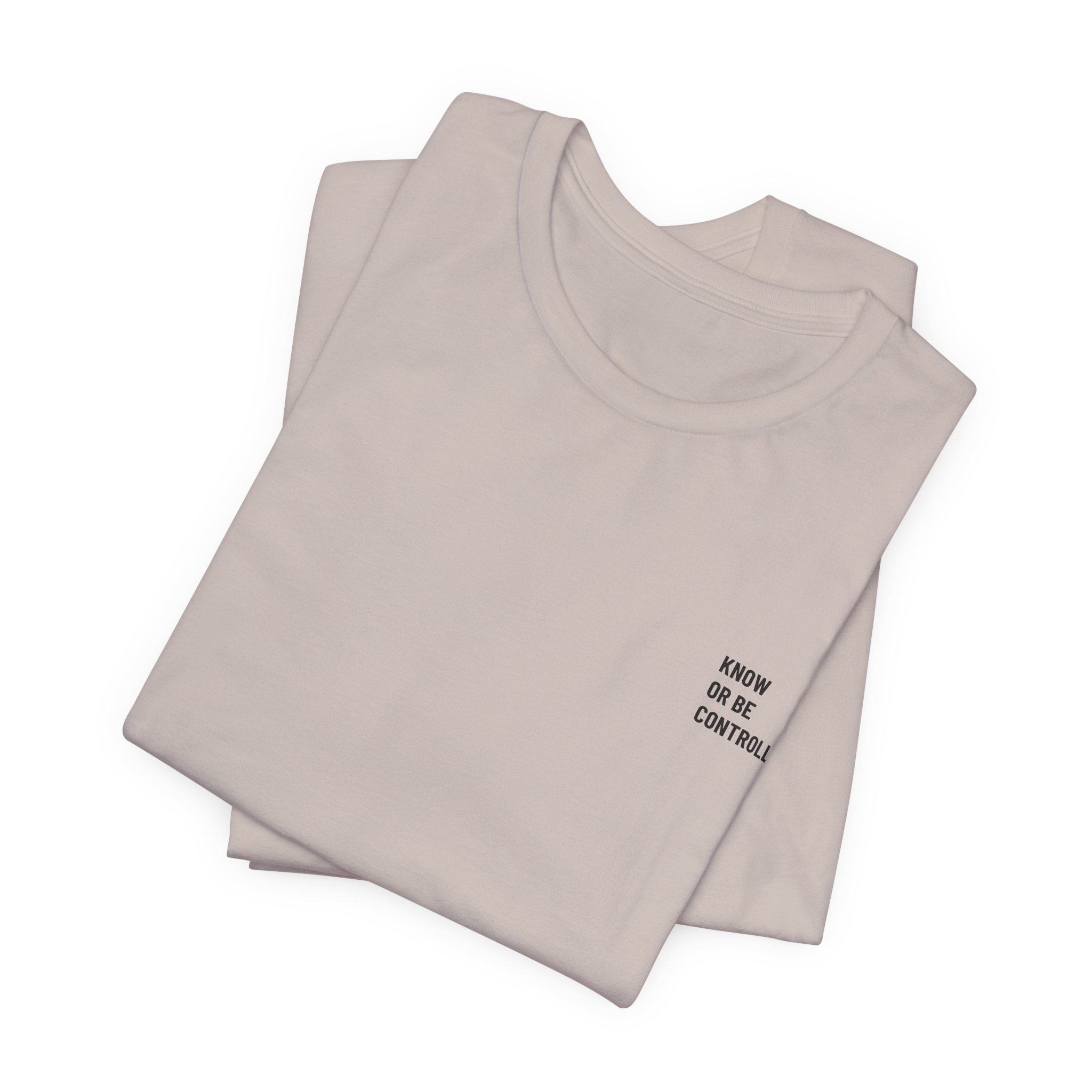 Minimalist Chest Script Tee — 'Kinda Out Of Control' Casual Graphic T‑Shirt - Image 36