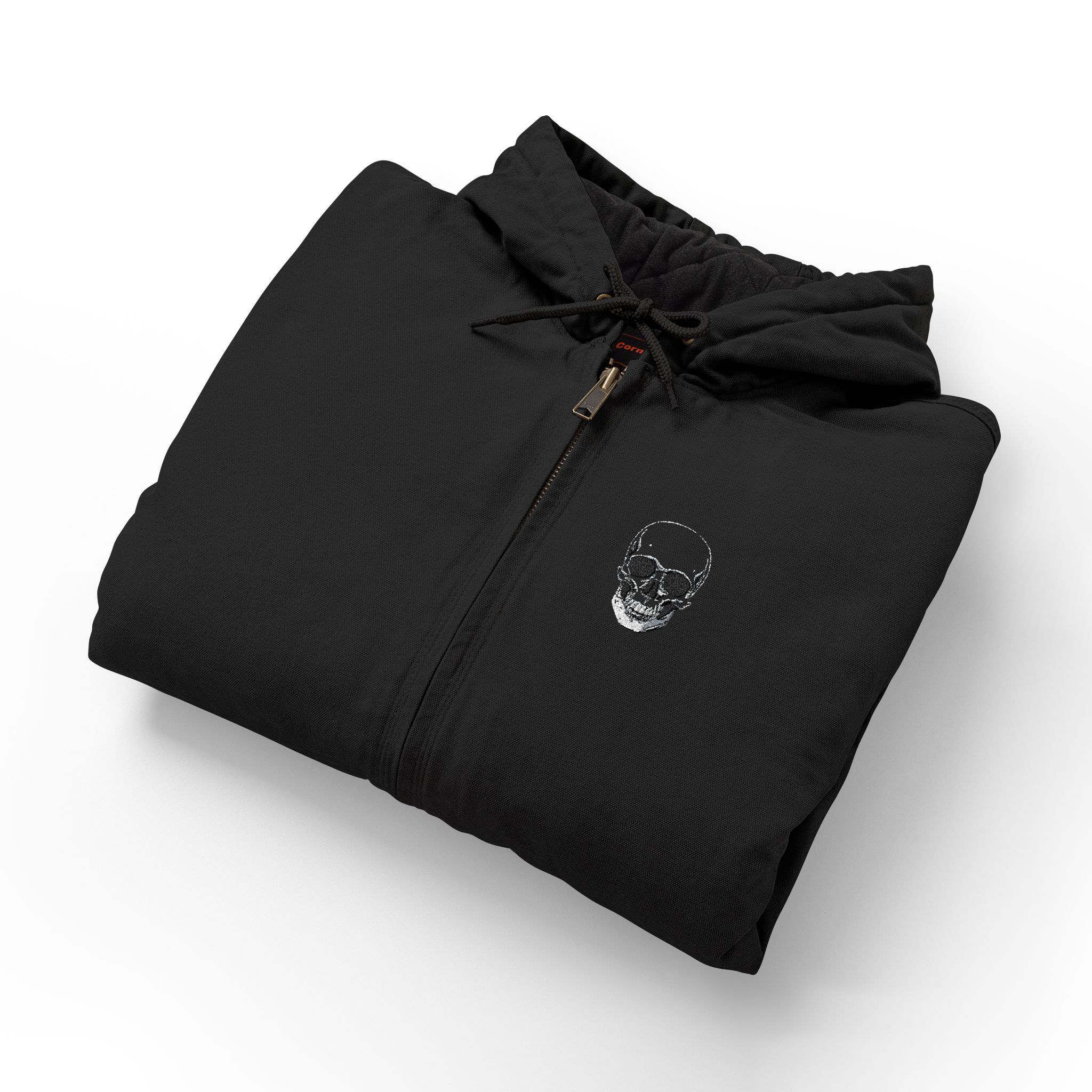 Jacket – with Small Chest Skull Patch - Image 4