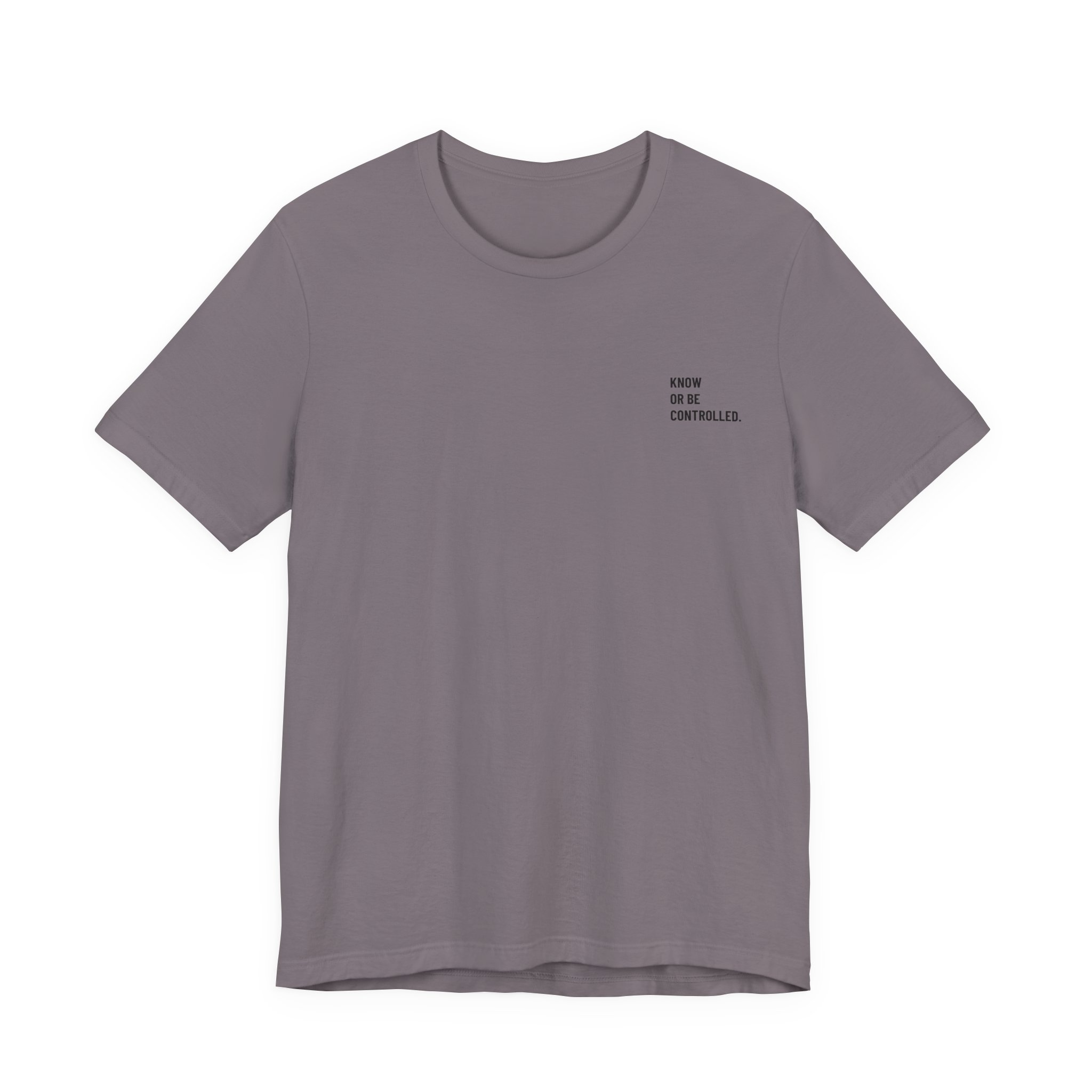 Minimalist Chest Script Tee — 'Kinda Out Of Control' Casual Graphic T‑Shirt - Image 50
