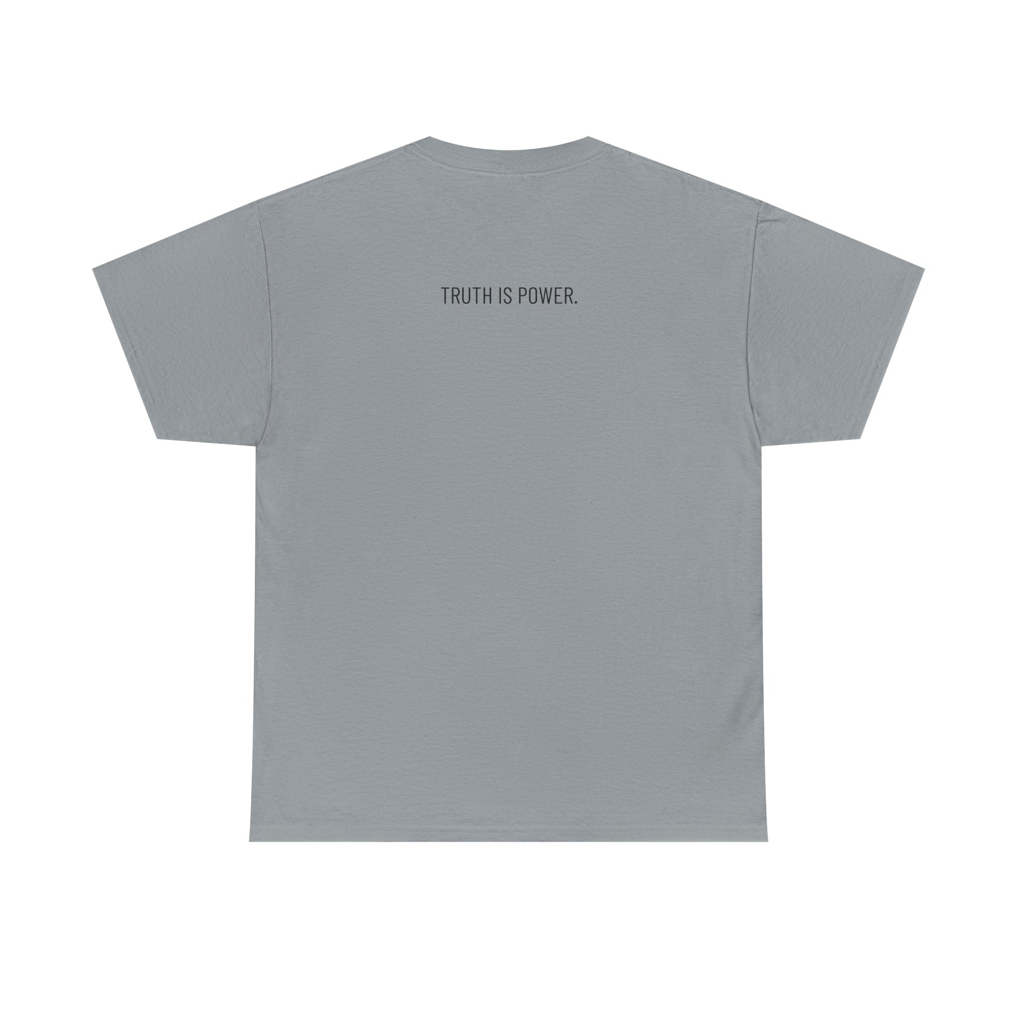 Skull Split Graphic Tee – “Truth Is Power” Statement T-Shirt - Image 31