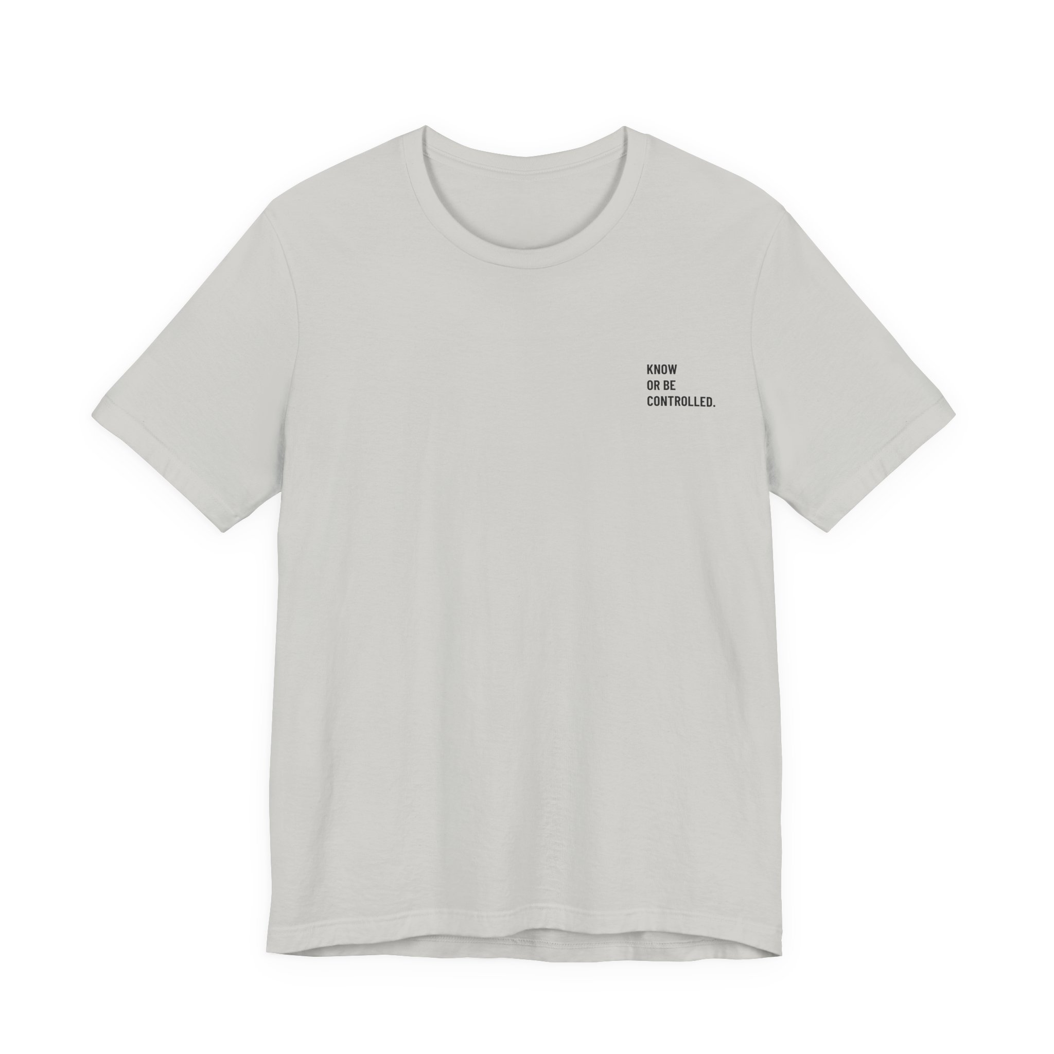 Minimalist Chest Script Tee — 'Kinda Out Of Control' Casual Graphic T‑Shirt - Image 26
