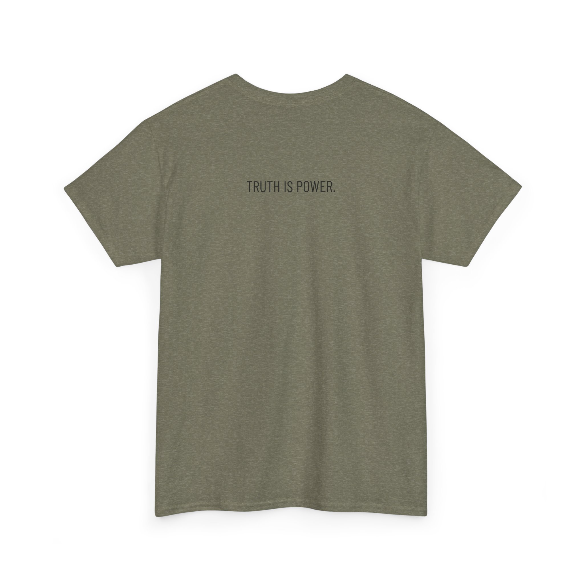 Skull Split Graphic Tee – “Truth Is Power” Statement T-Shirt - Image 29