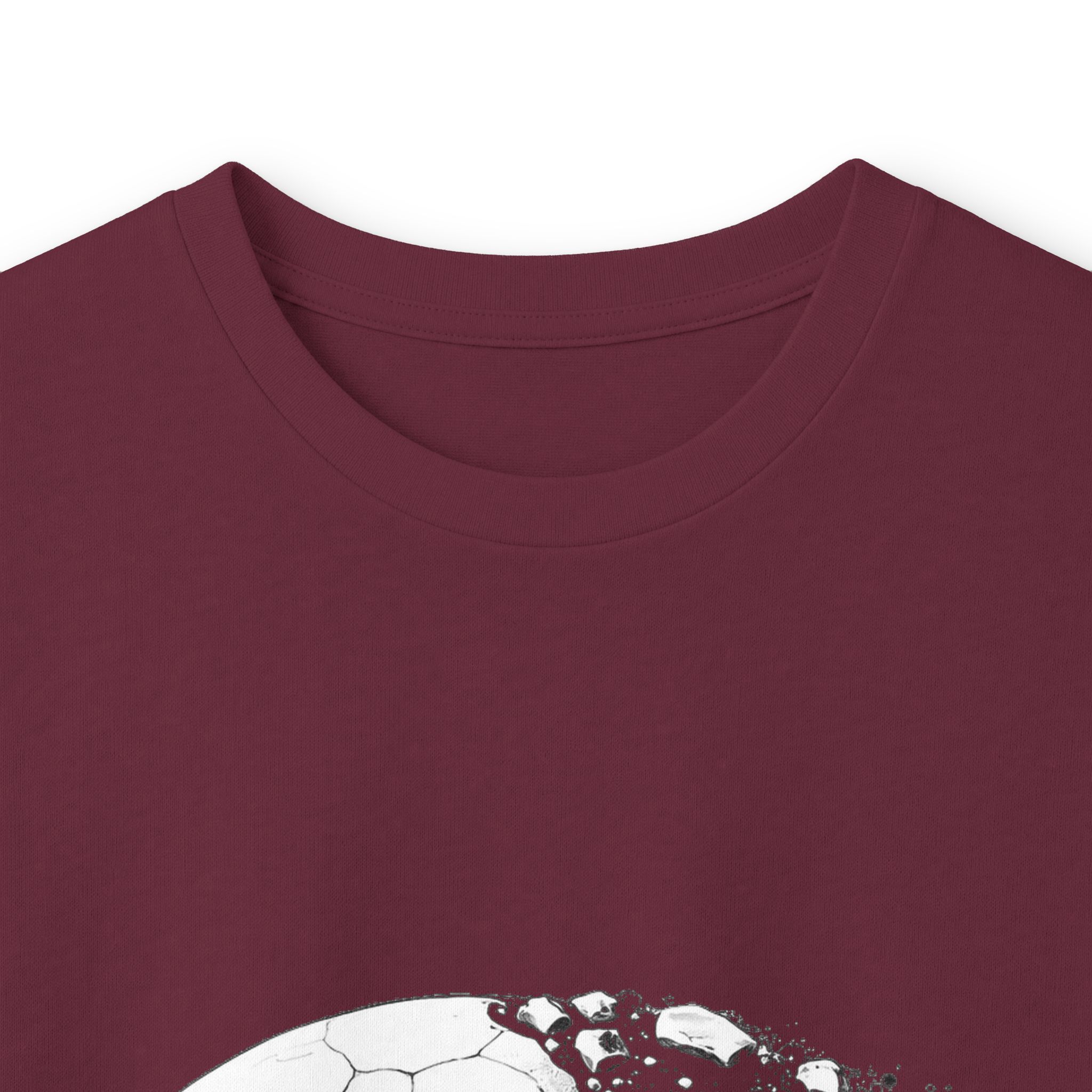 Skull Moon Long Sleeve Tee — Split Skull & Floral Moon Graphic - Image 19