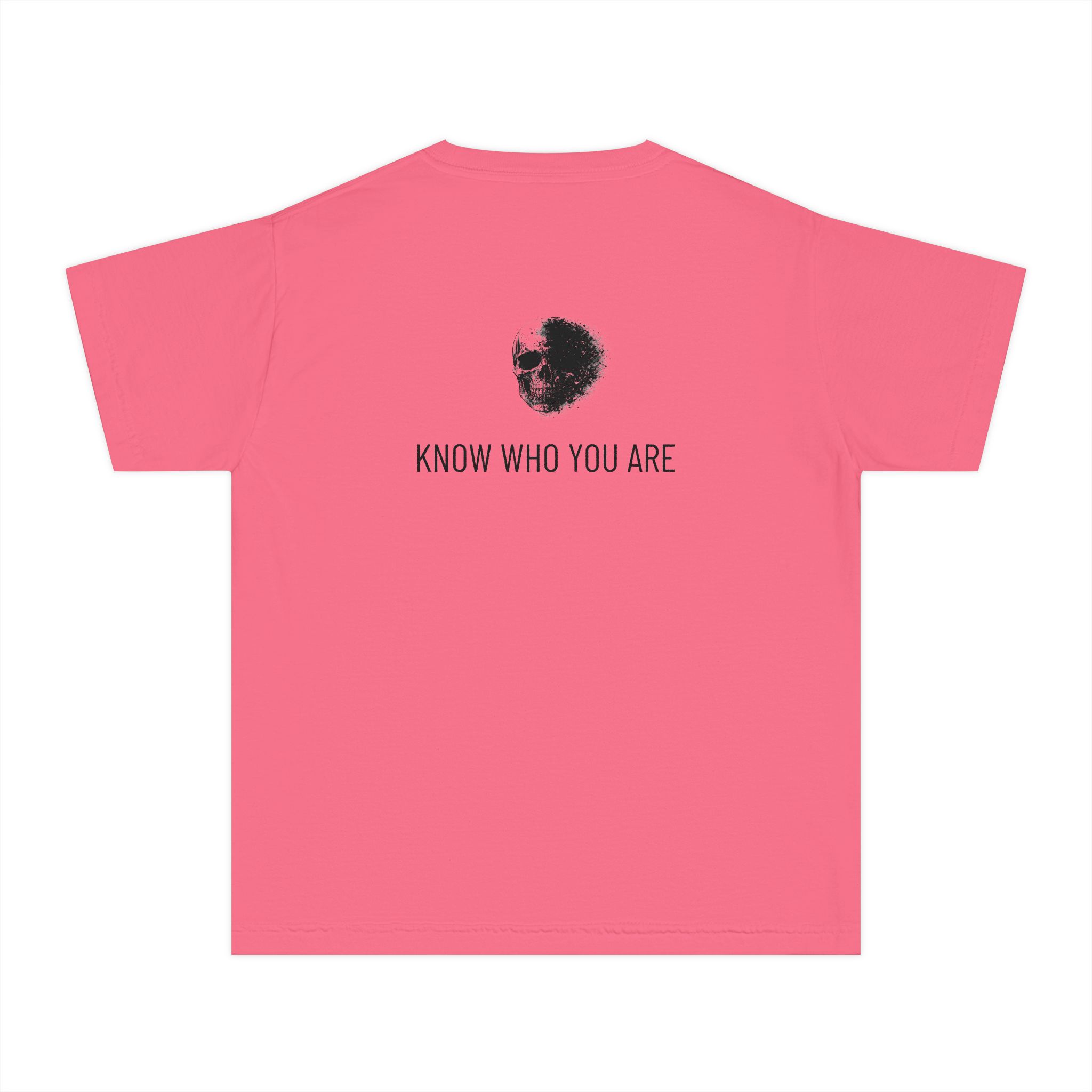 TEST GRAND MERE Youth Tee — 'Know Who You Are' Skull Graphic - Image 39