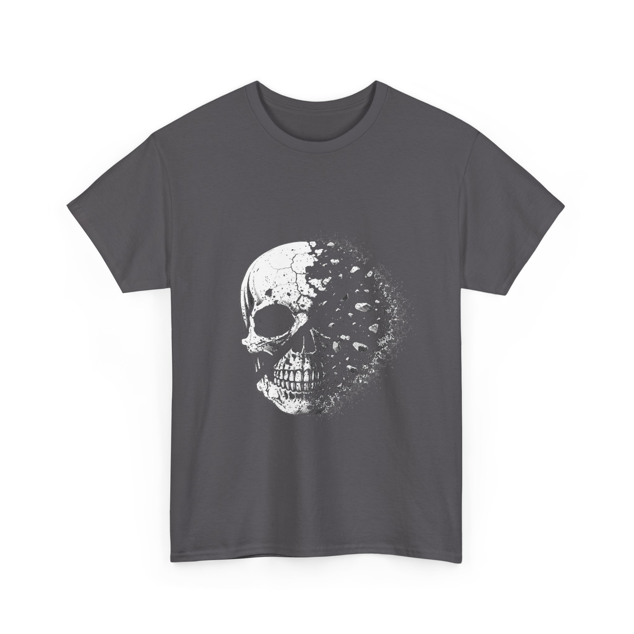 Skull Split Graphic Tee – “Truth Is Power” Statement T-Shirt - Image 44