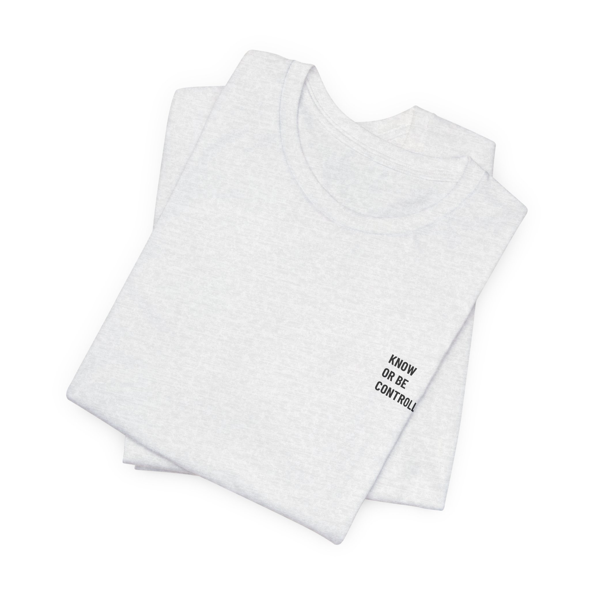 Minimalist Chest Script Tee — 'Kinda Out Of Control' Casual Graphic T‑Shirt - Image 12