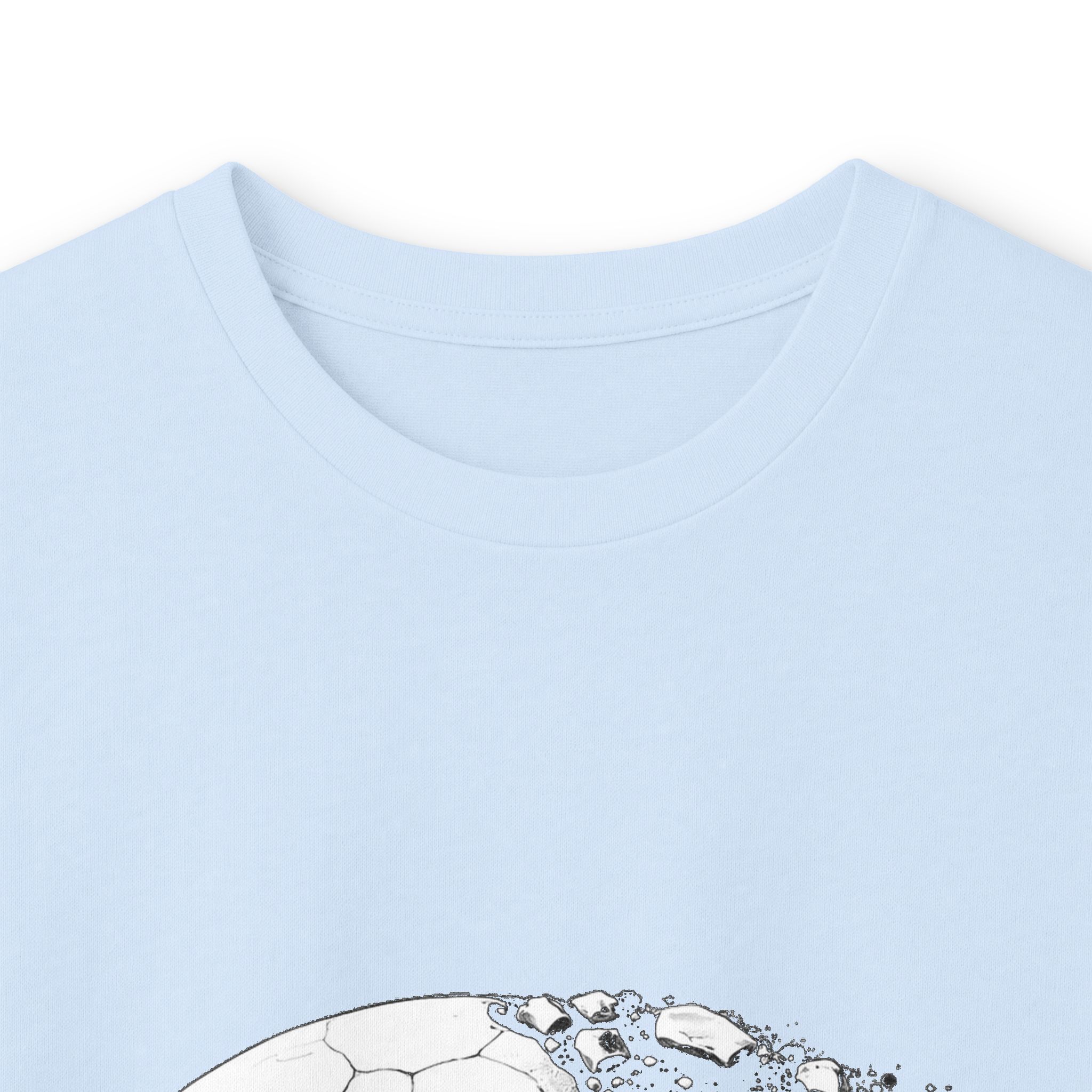 Skull Moon Long Sleeve Tee — Split Skull & Floral Moon Graphic - Image 37