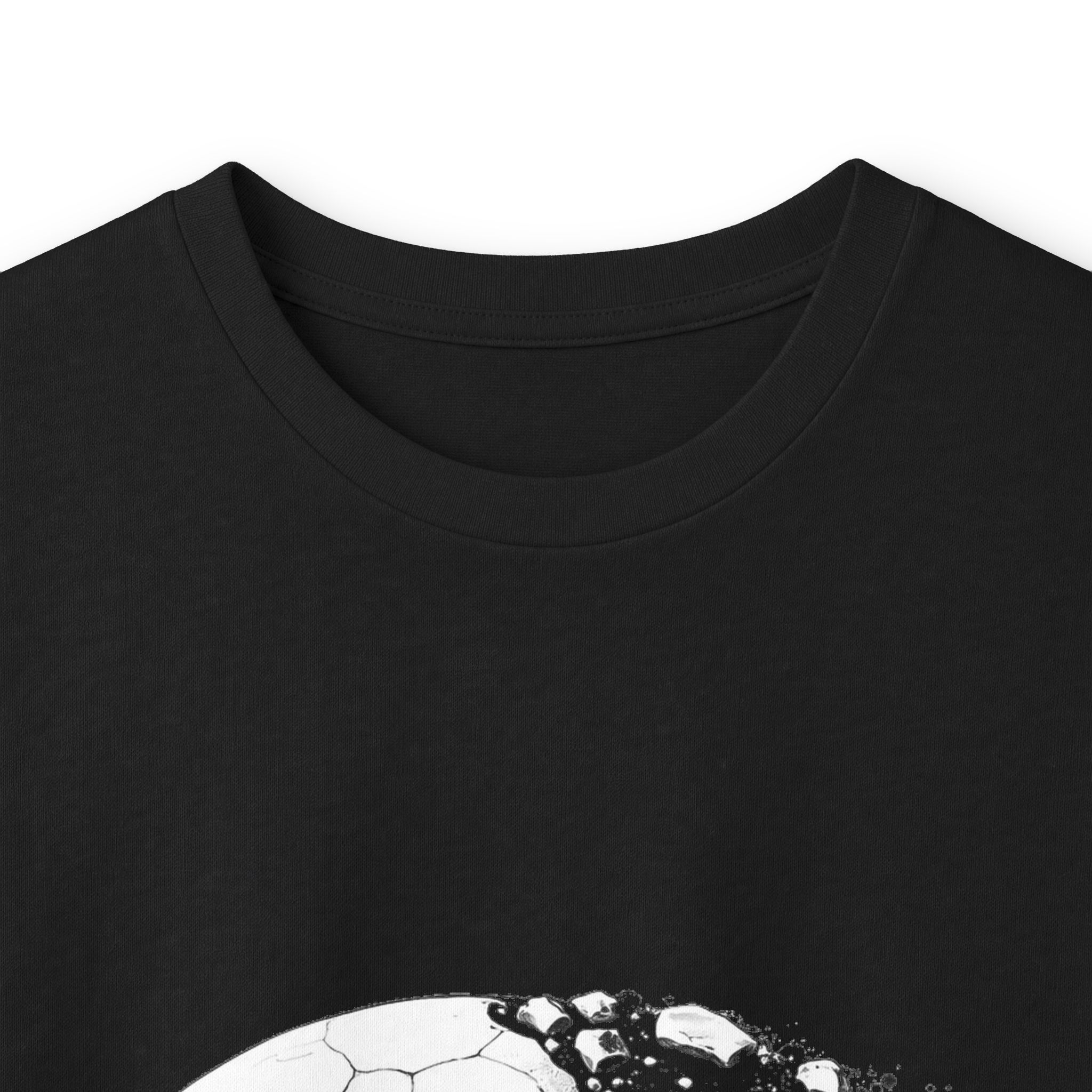 Skull Moon Long Sleeve Tee — Split Skull & Floral Moon Graphic - Image 10