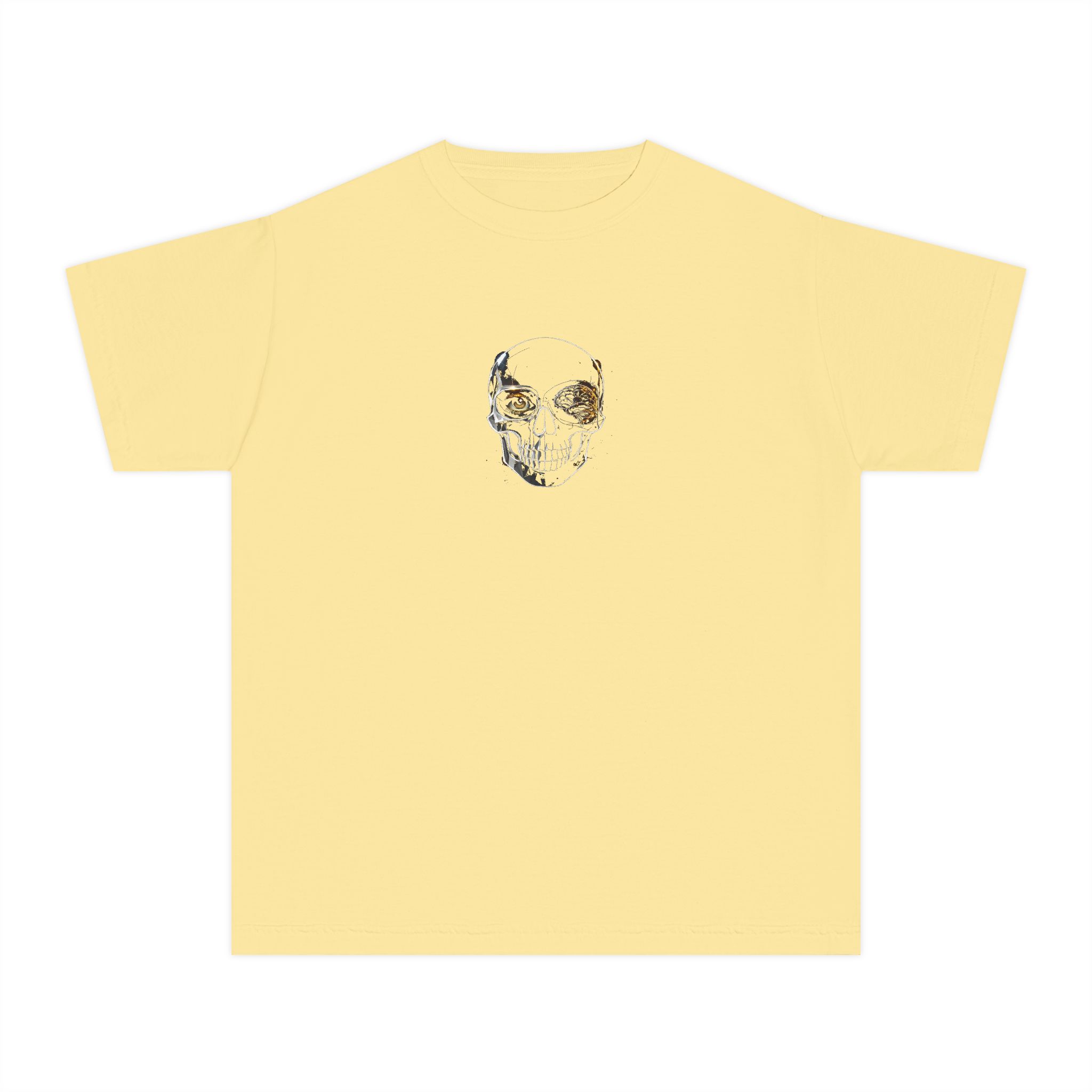 TEST GRAND MERE Youth Tee — 'Know Who You Are' Skull Graphic - Image 2