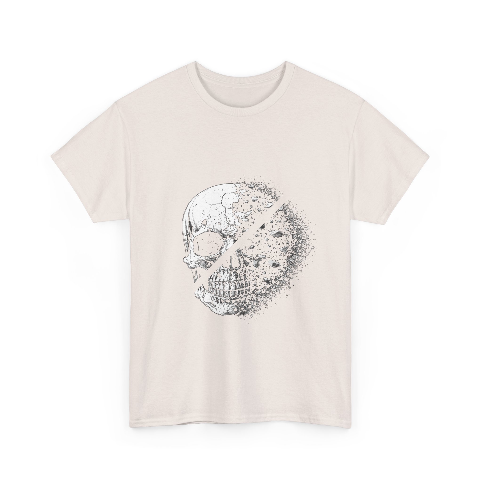 Skull Split Graphic Tee – “Truth Is Power” Statement T-Shirt - Image 20
