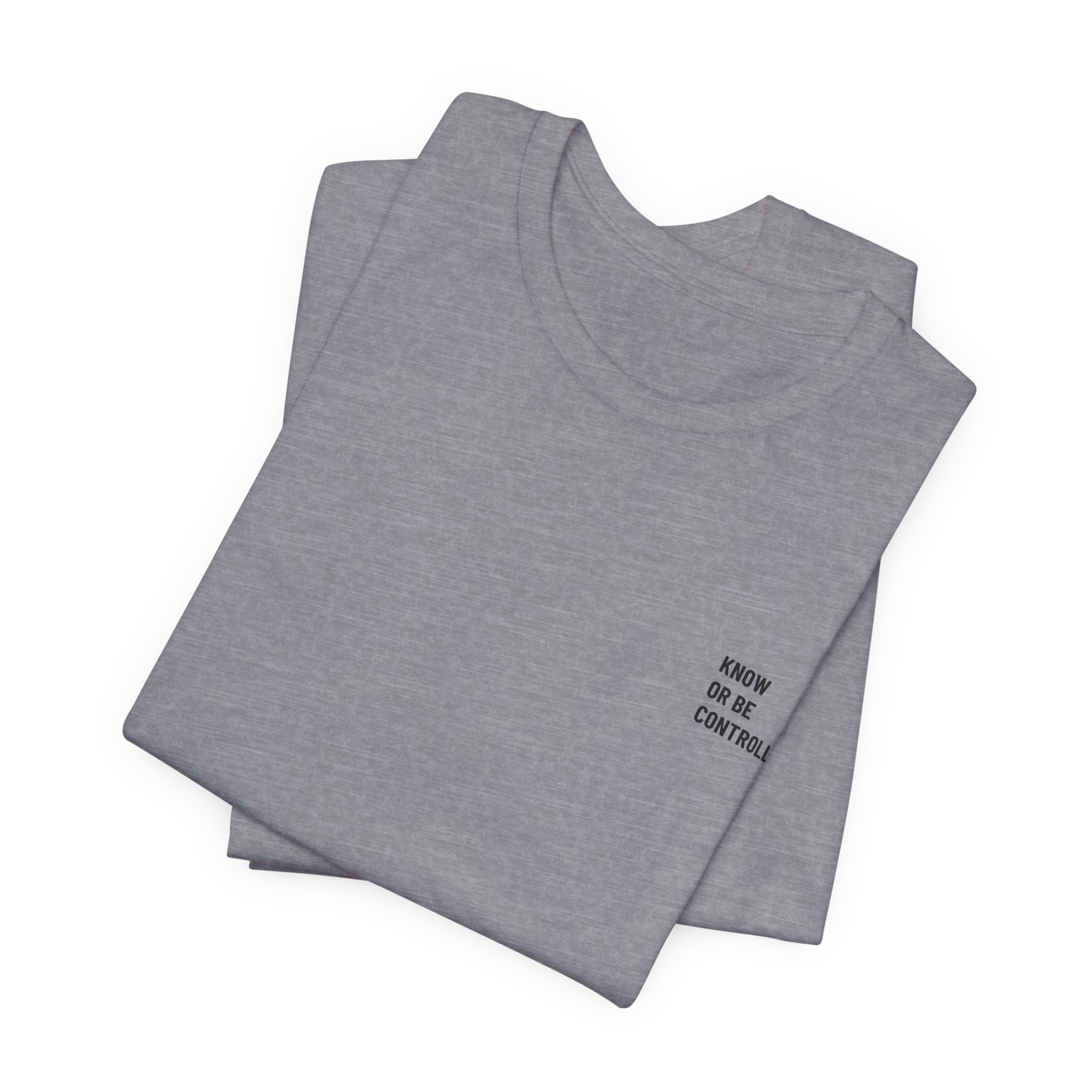 Minimalist Chest Script Tee — 'Kinda Out Of Control' Casual Graphic T‑Shirt - Image 44