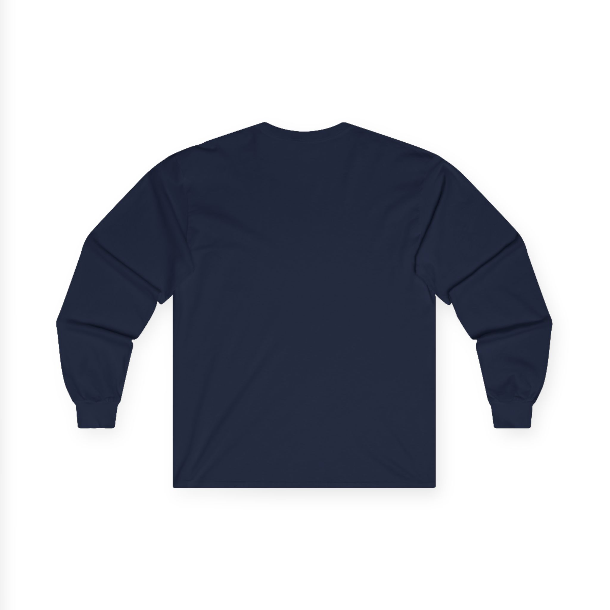 Skull Moon Long Sleeve Tee — Split Skull & Floral Moon Graphic - Image 45