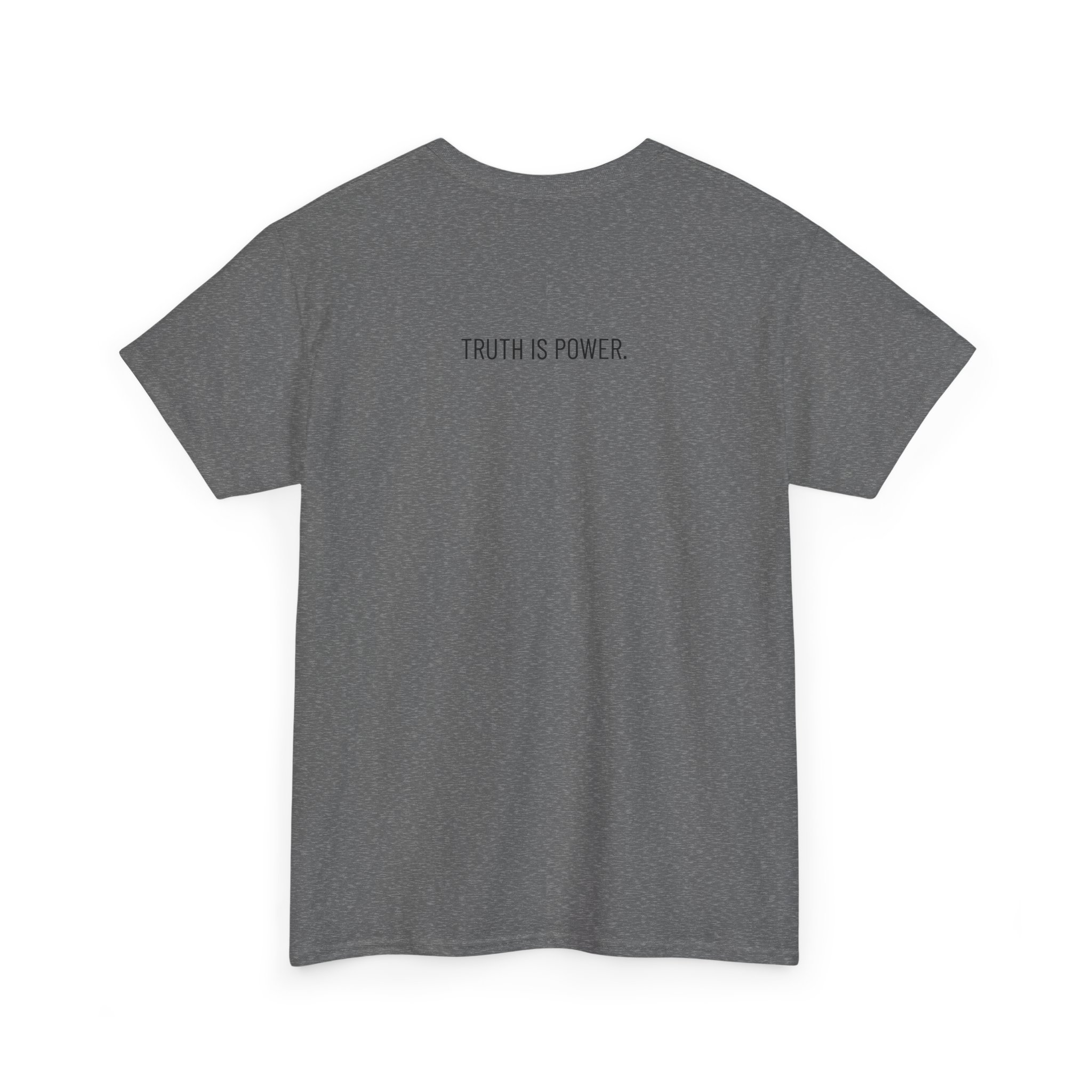 Skull Split Graphic Tee – “Truth Is Power” Statement T-Shirt - Image 49