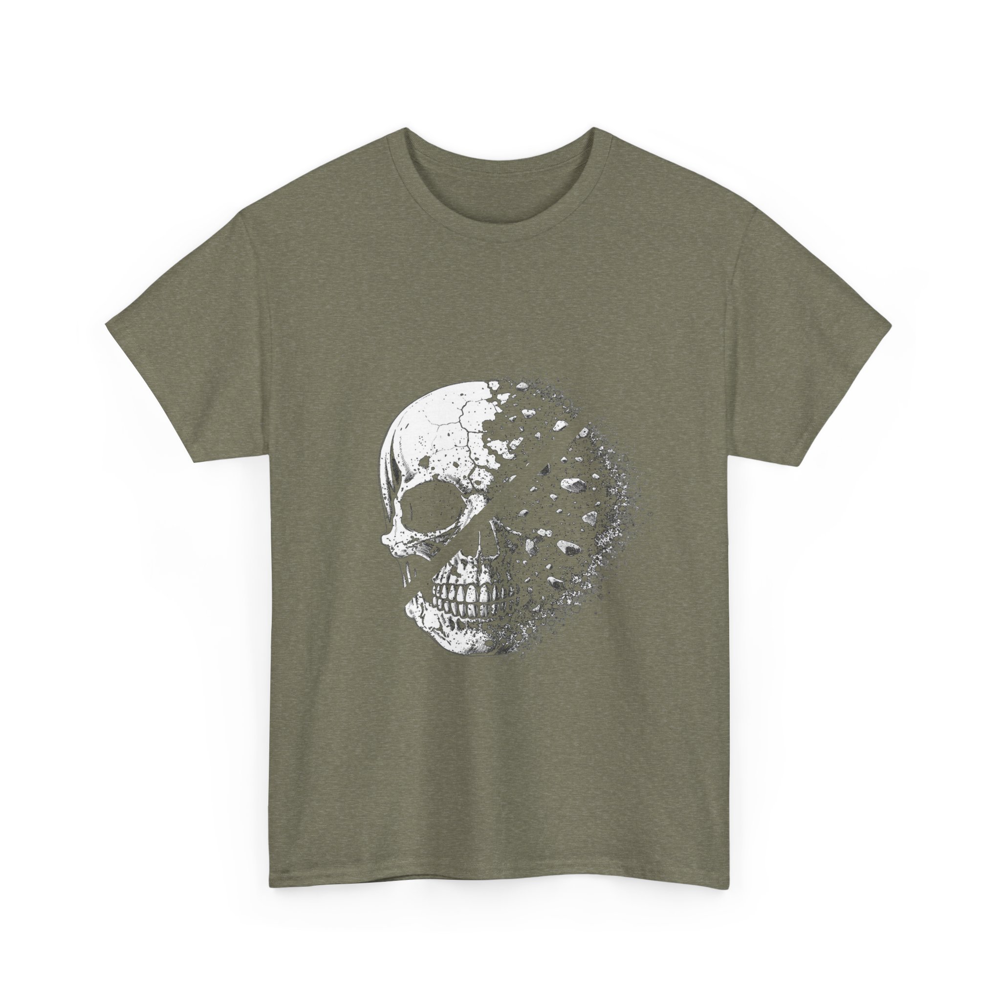 Skull Split Graphic Tee – “Truth Is Power” Statement T-Shirt - Image 28