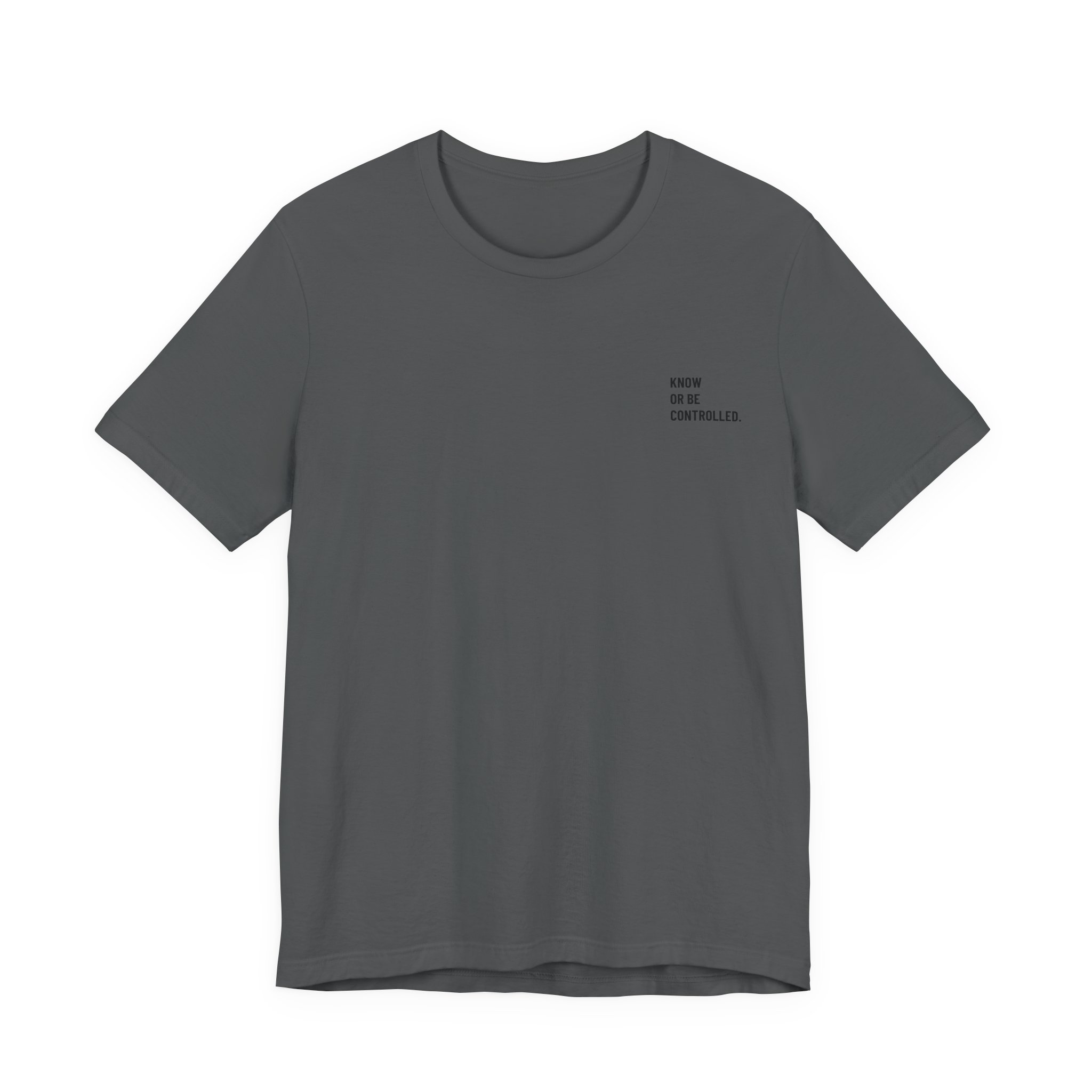 Minimalist Chest Script Tee — 'Kinda Out Of Control' Casual Graphic T‑Shirt - Image 46