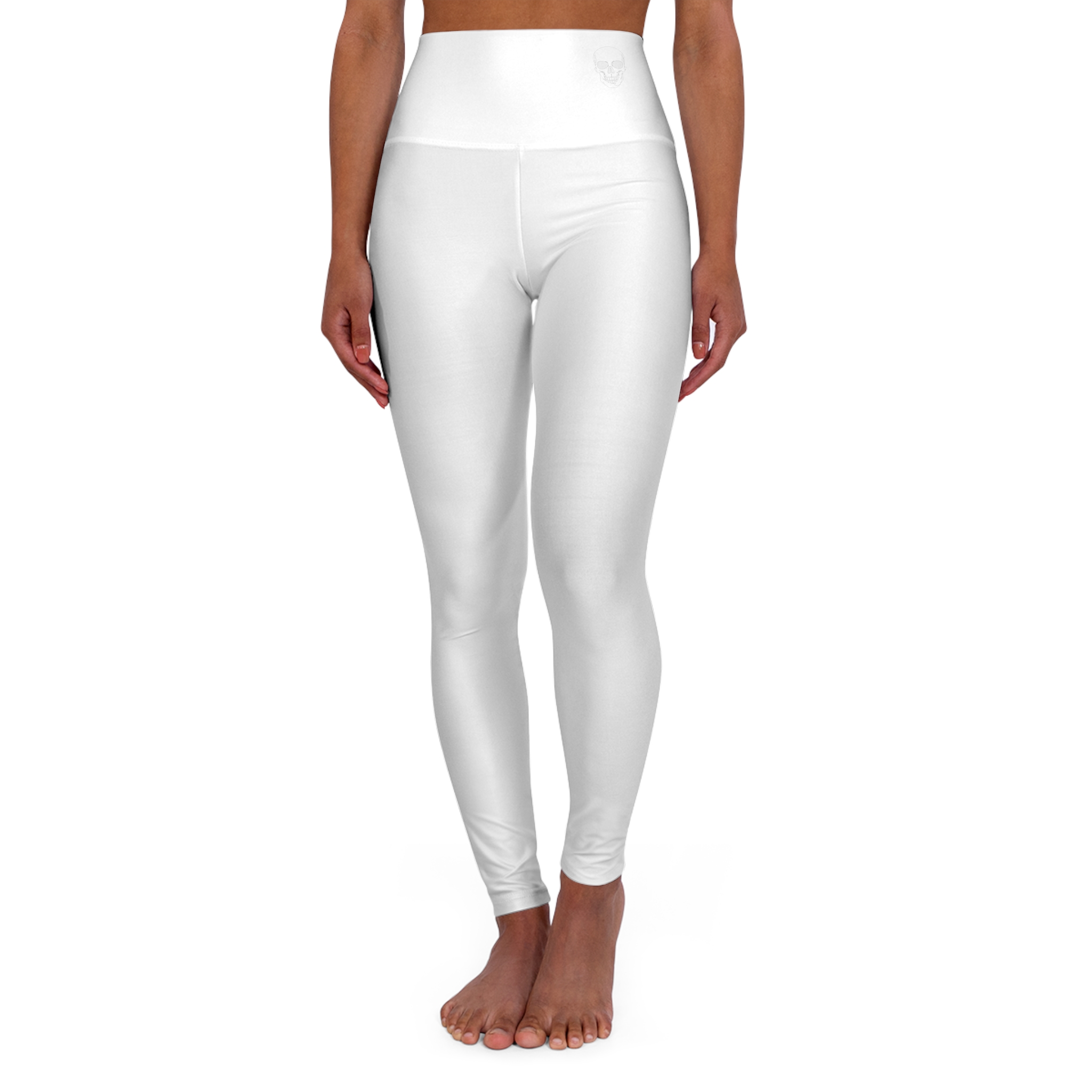 High-Waisted Yoga Leggings — All-Over Print Athletic Leggings - Image 2