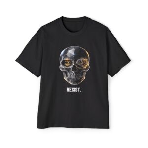 RESIST. / SKULL_LVL4_5000x5000 - T-shirt oversize