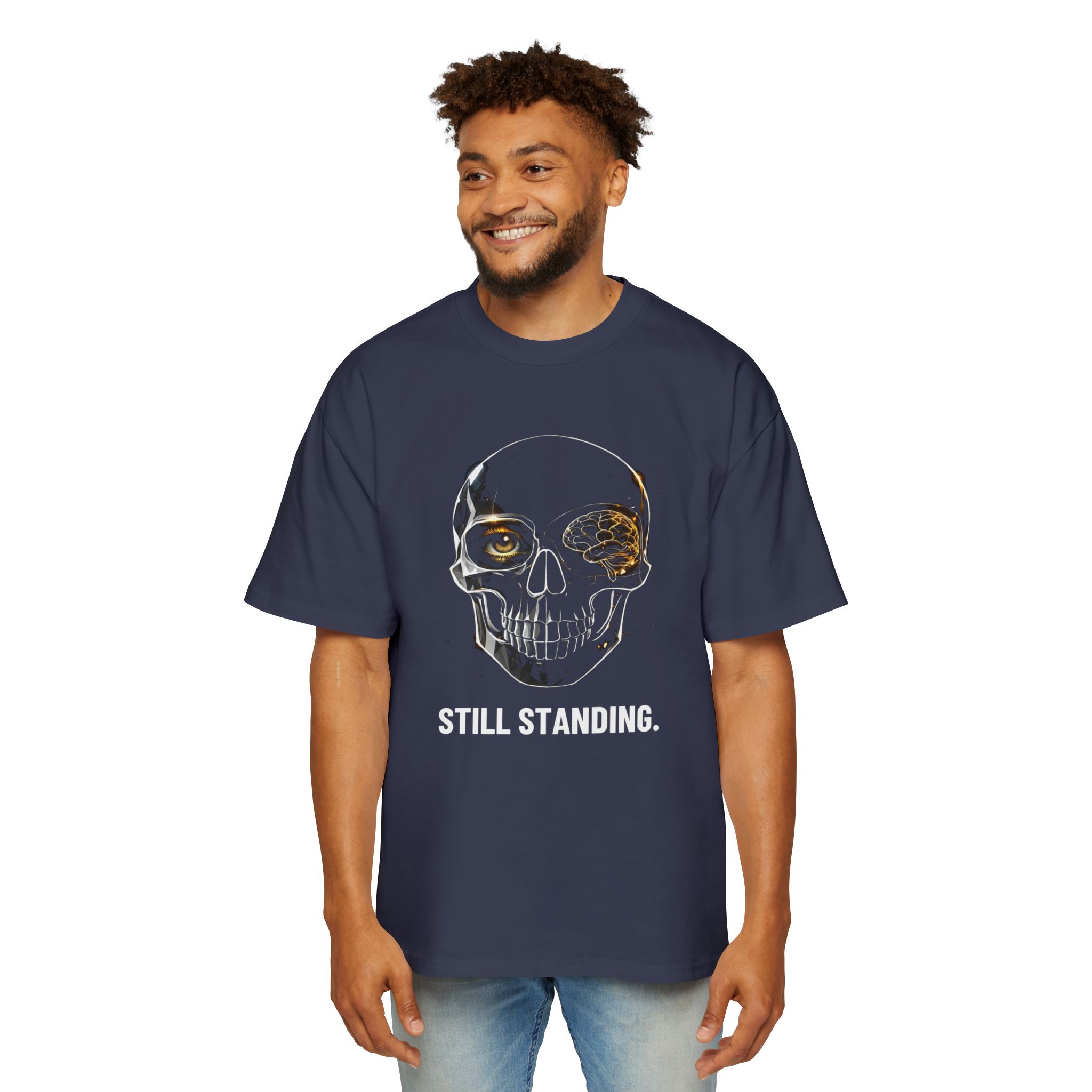 STILL STANDING. / SKULL_LVL3_5000x5000 - T-shirt oversize - Image 15