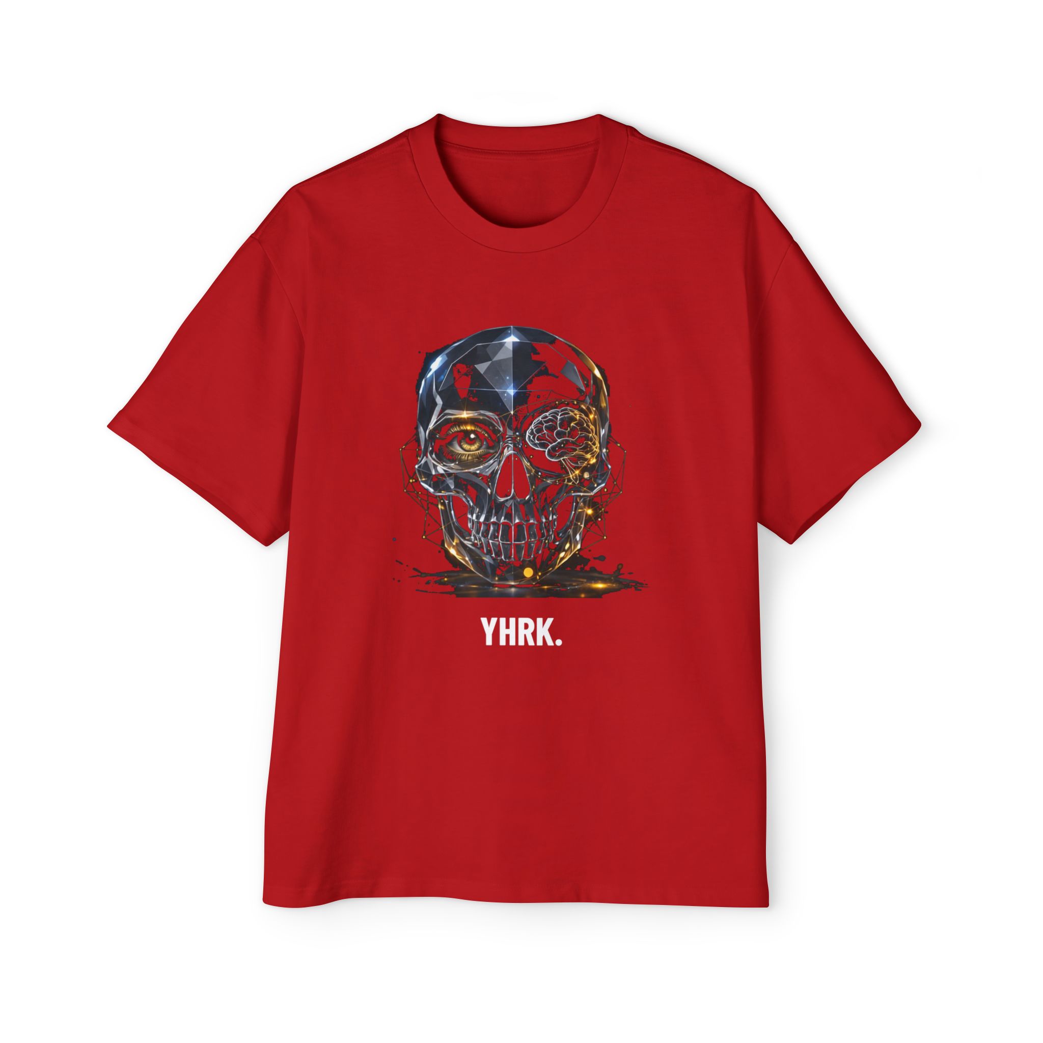 YHRK. / SKULL_LVL5_5000x5000mod - T-shirt oversize - Image 5