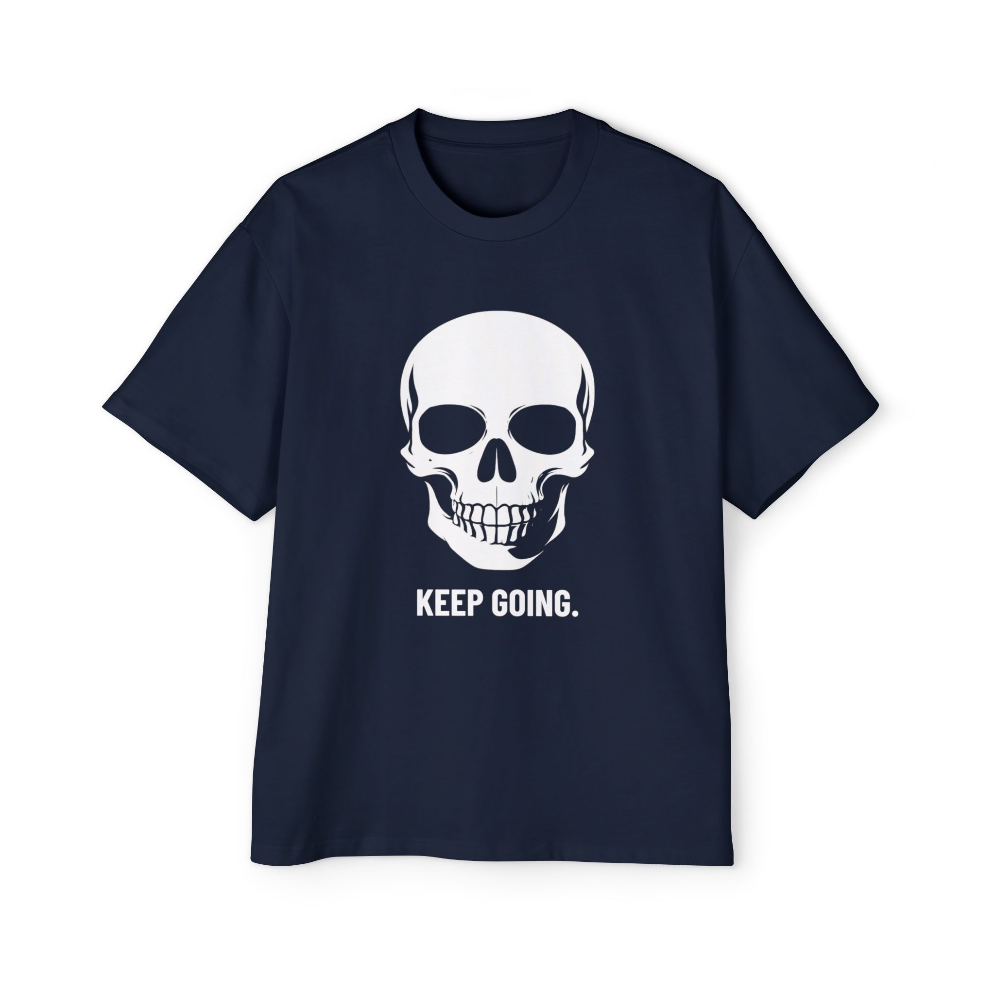 KEEP GOING. / SKULL_LVL1_5000x5000 - T-shirt oversize - Image 9