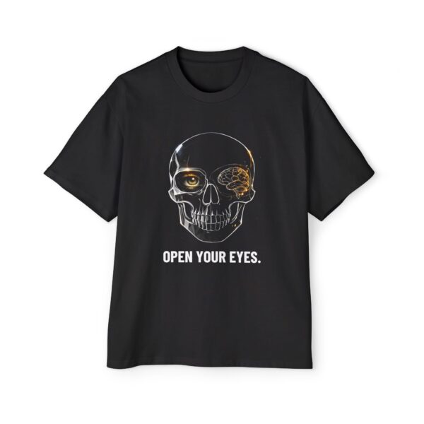 OPEN YOUR EYES. / SKULL_LVL3_5000x5000 – T-shirt oversize