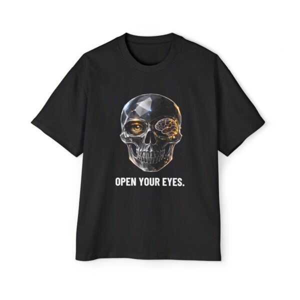 OPEN YOUR EYES. / SKULL_LVL4_5000x5000 – T-shirt oversize