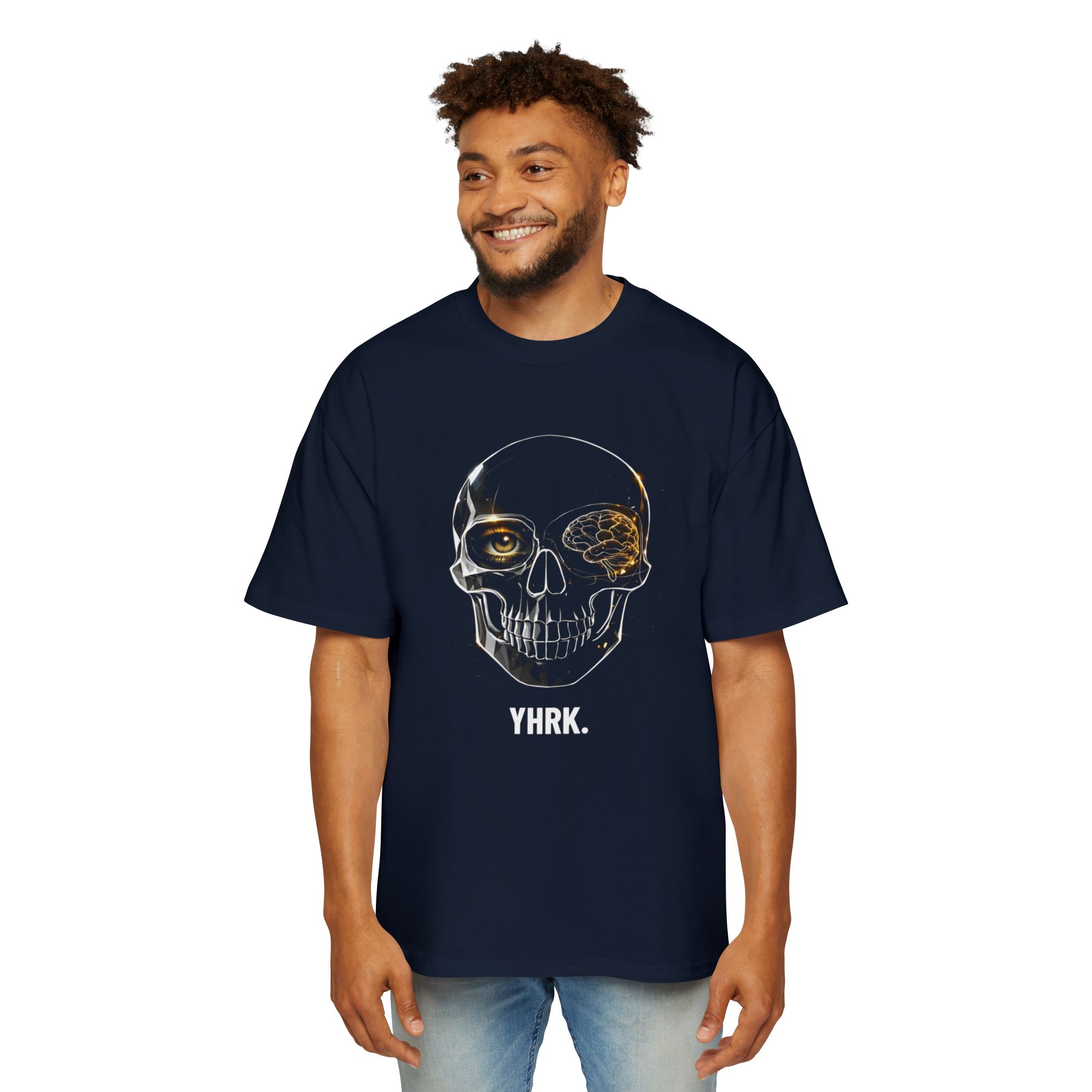 YHRK. / SKULL_LVL3_5000x5000 - T-shirt oversize - Image 11