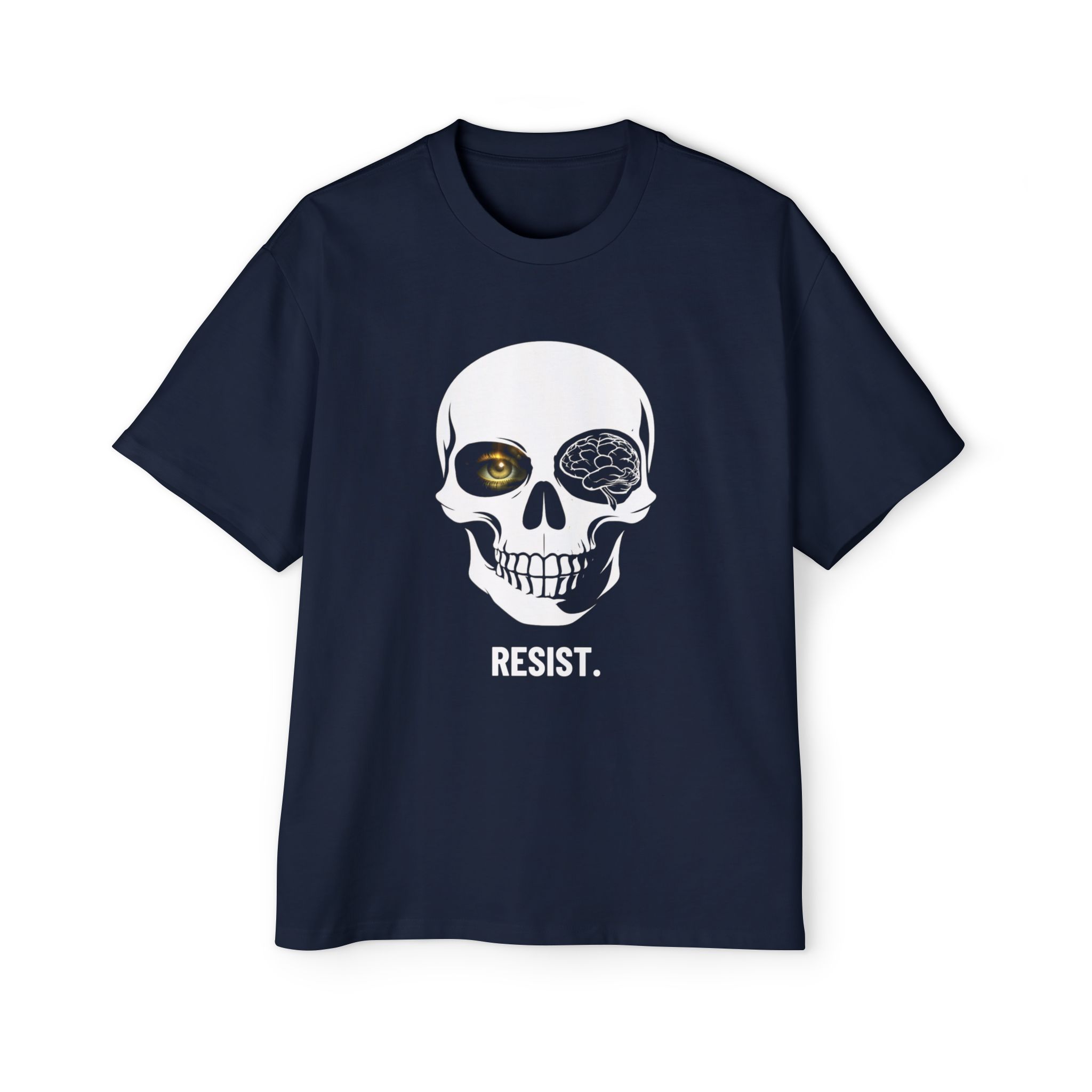RESIST. / SKULL_LVL2_5000x5000 - T-shirt oversize - Image 9