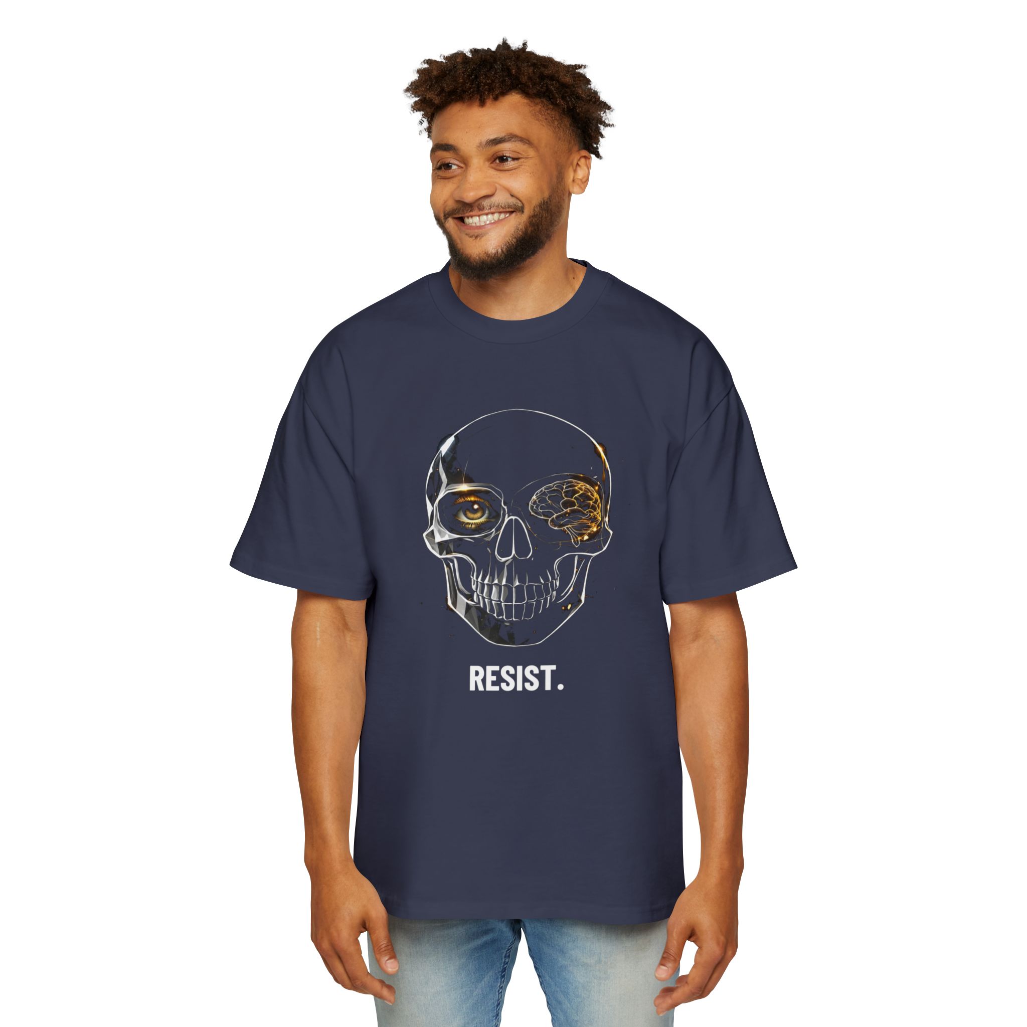 RESIST. / SKULL_LVL3_5000x5000 - T-shirt oversize - Image 15