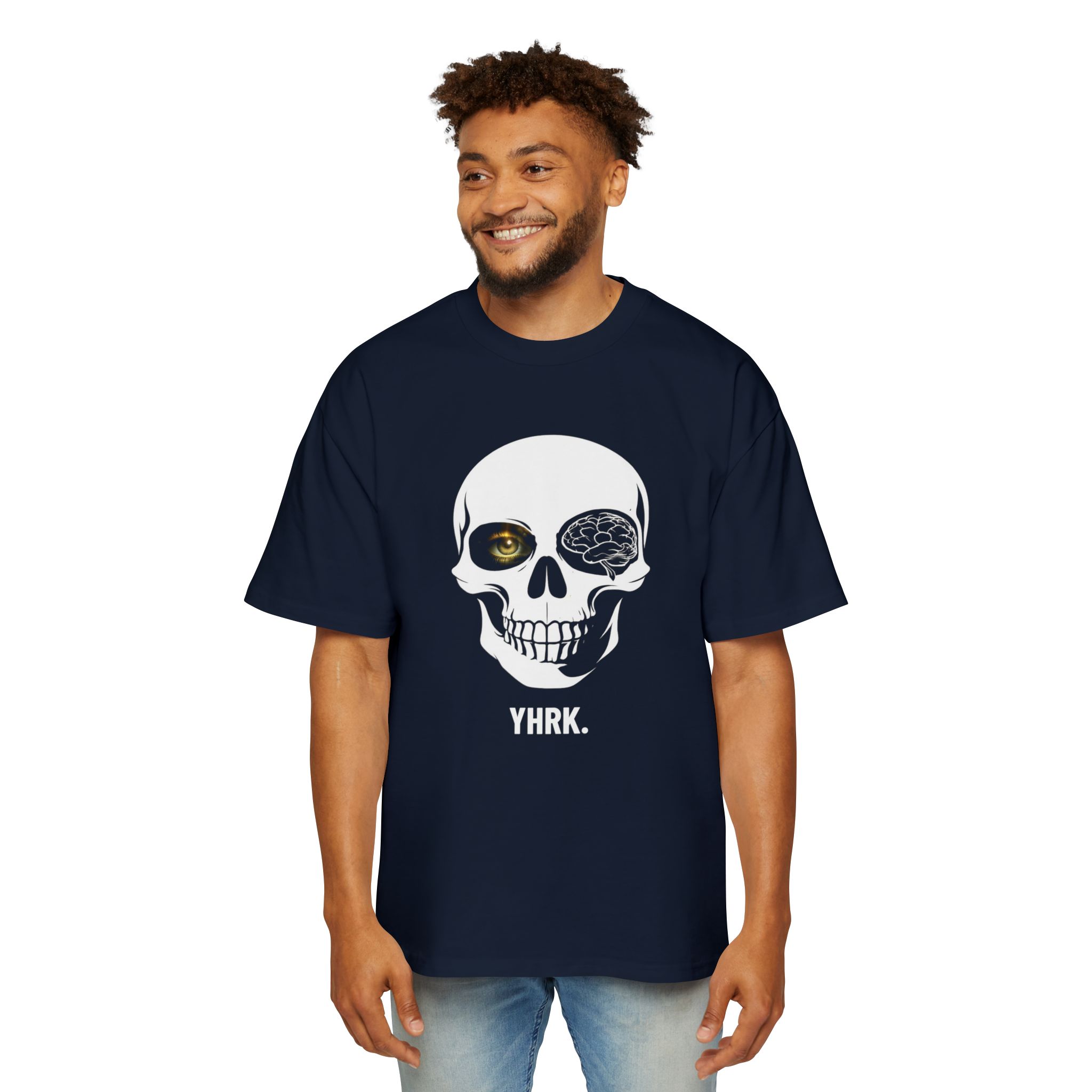 YHRK. / SKULL_LVL2_5000x5000 - T-shirt oversize - Image 11