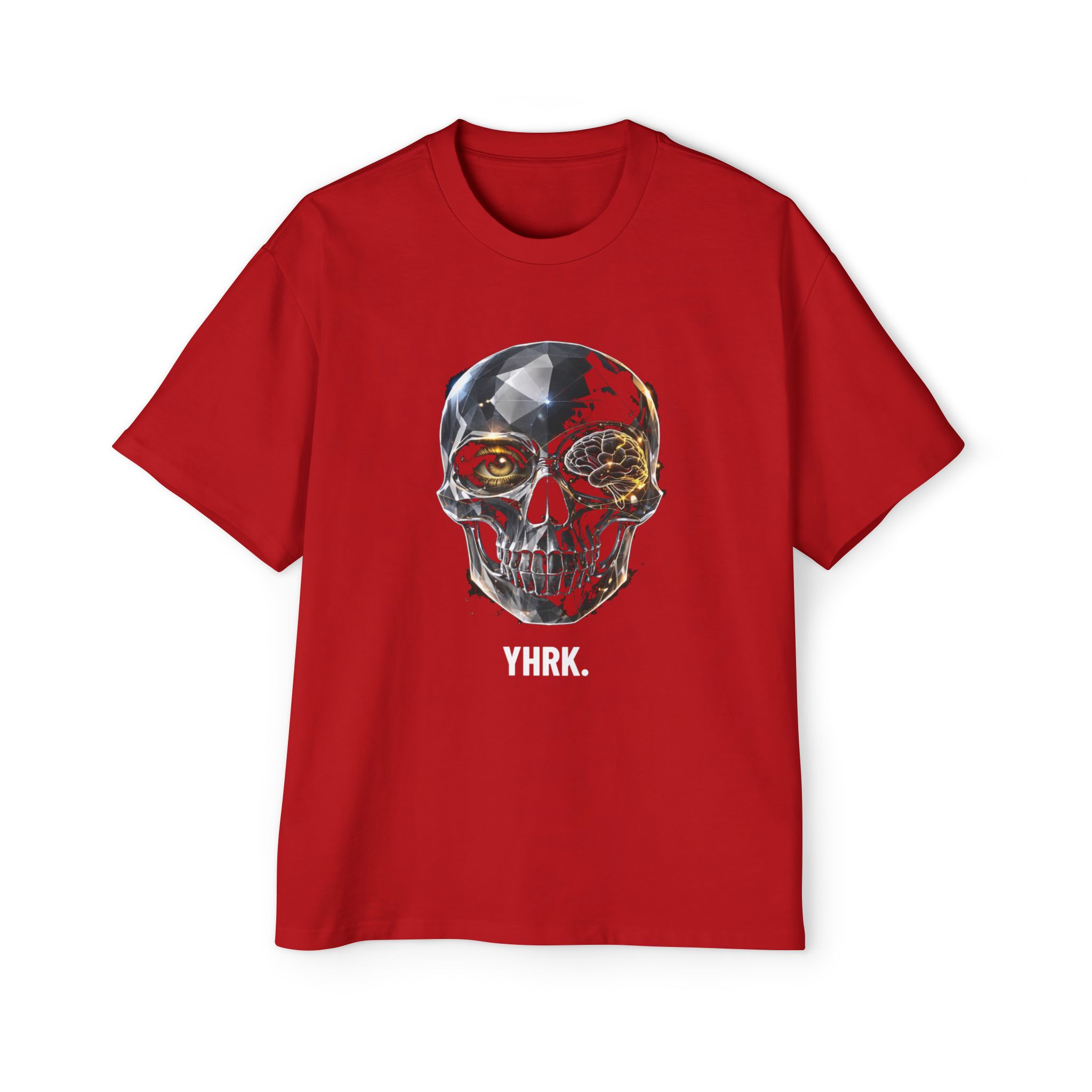 YHRK. / SKULL_LVL4_5000x5000 - T-shirt oversize - Image 5