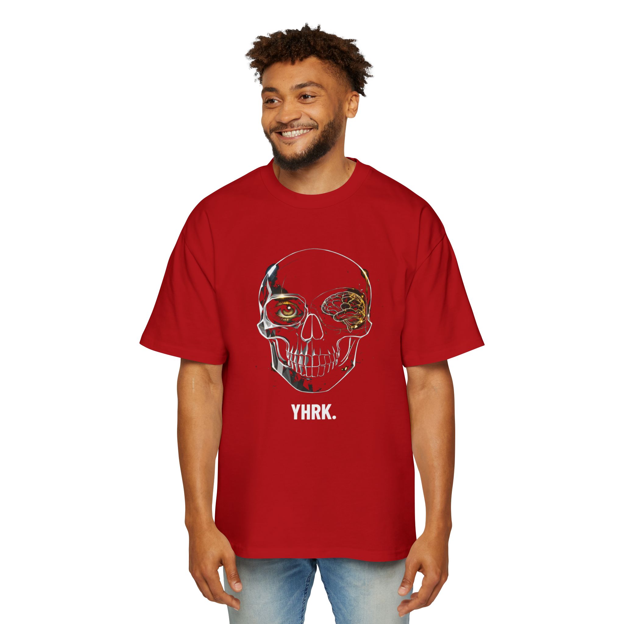 YHRK. / SKULL_LVL3_5000x5000 - T-shirt oversize - Image 7