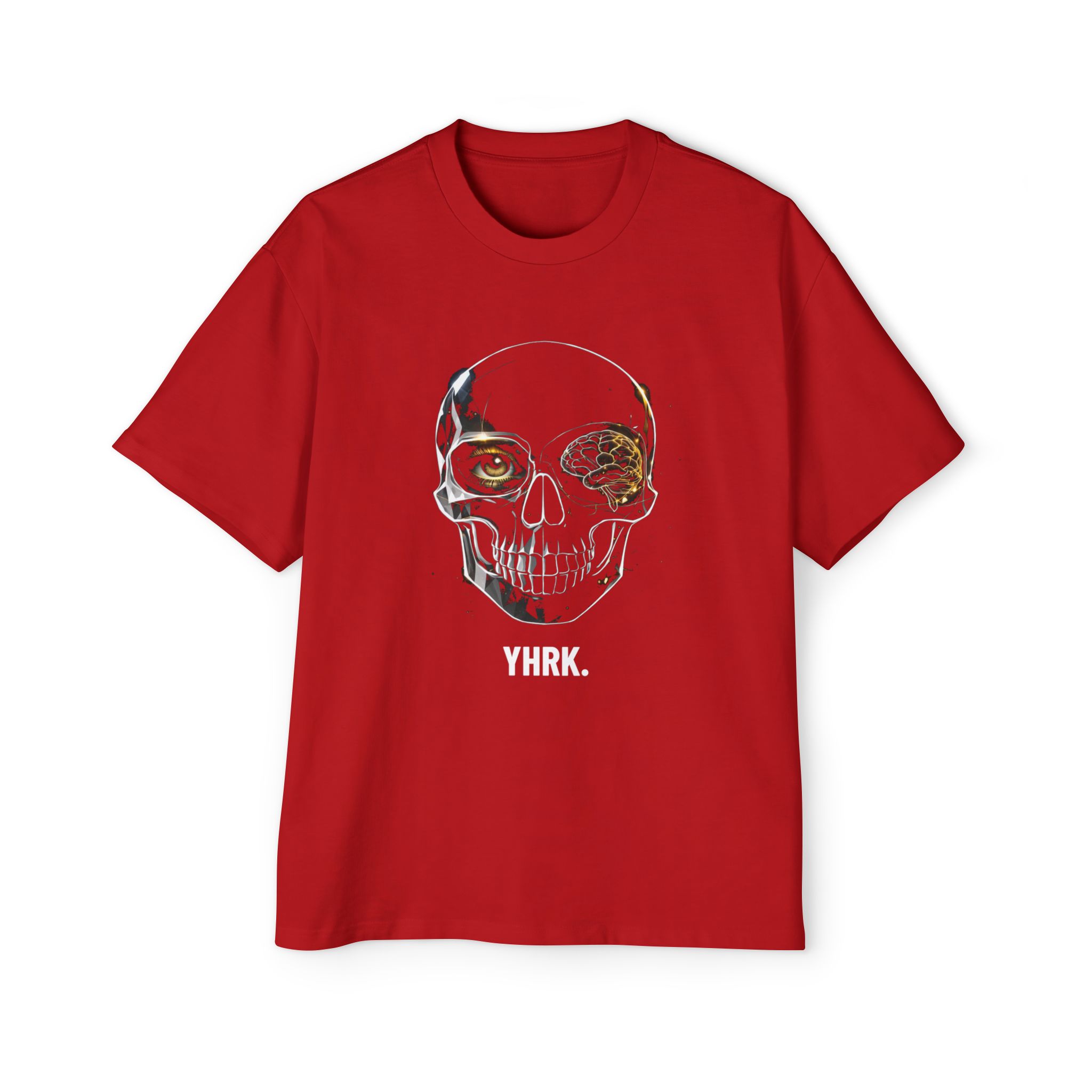 YHRK. / SKULL_LVL3_5000x5000 - T-shirt oversize - Image 5