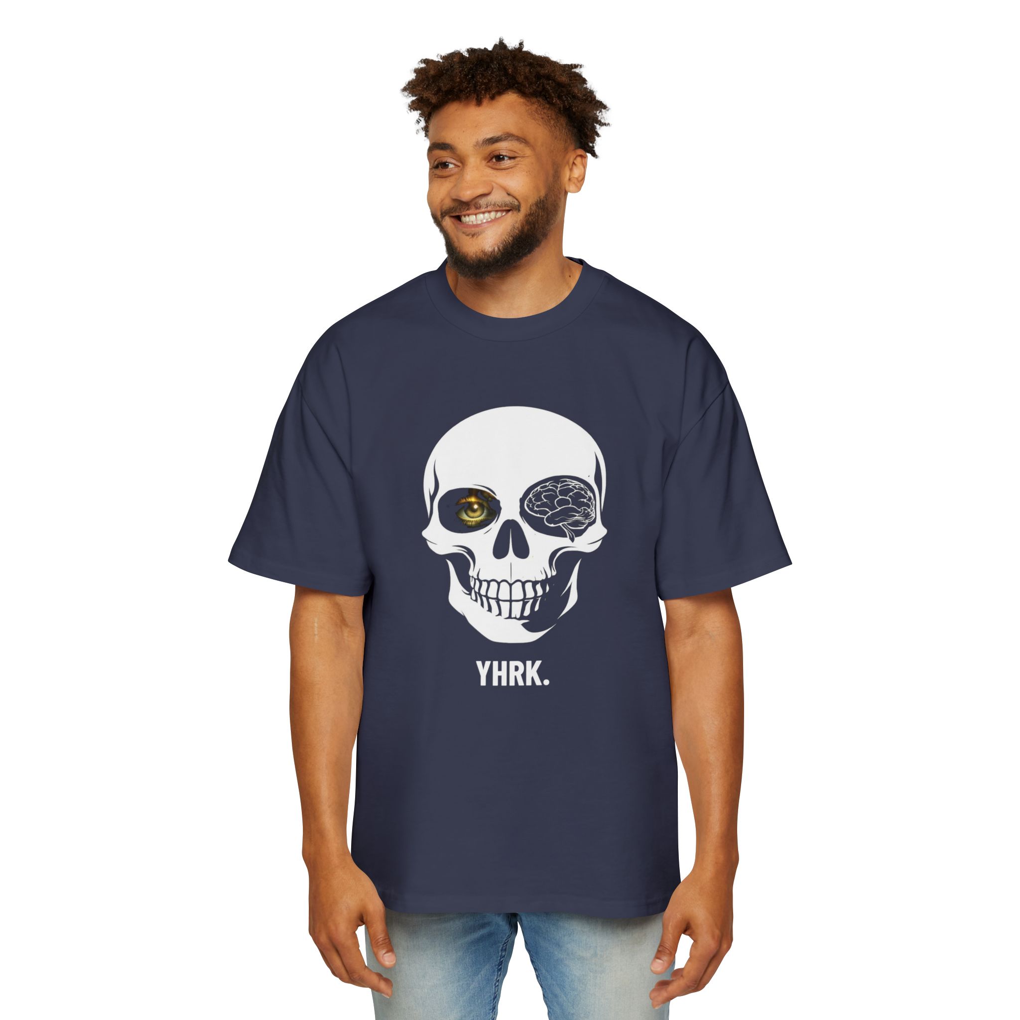 YHRK. / SKULL_LVL2_5000x5000 - T-shirt oversize - Image 15