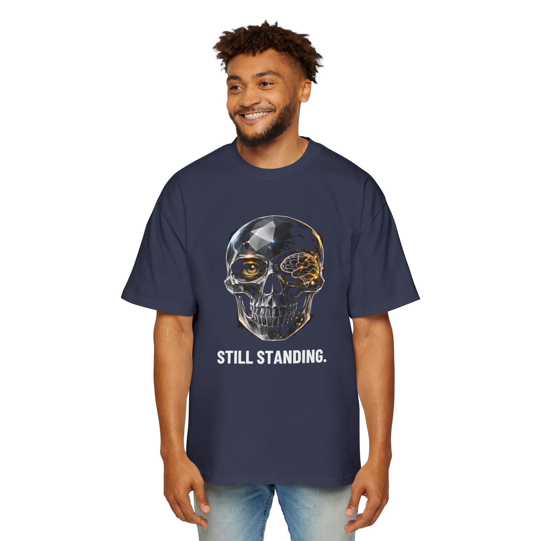 STILL STANDING. / SKULL_LVL4_5000x5000 - T-shirt oversize - Image 15