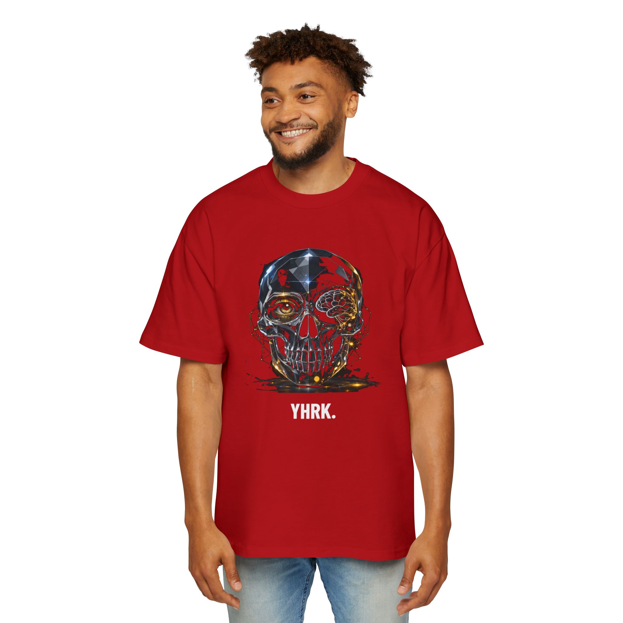 YHRK. / SKULL_LVL5_5000x5000mod - T-shirt oversize - Image 7